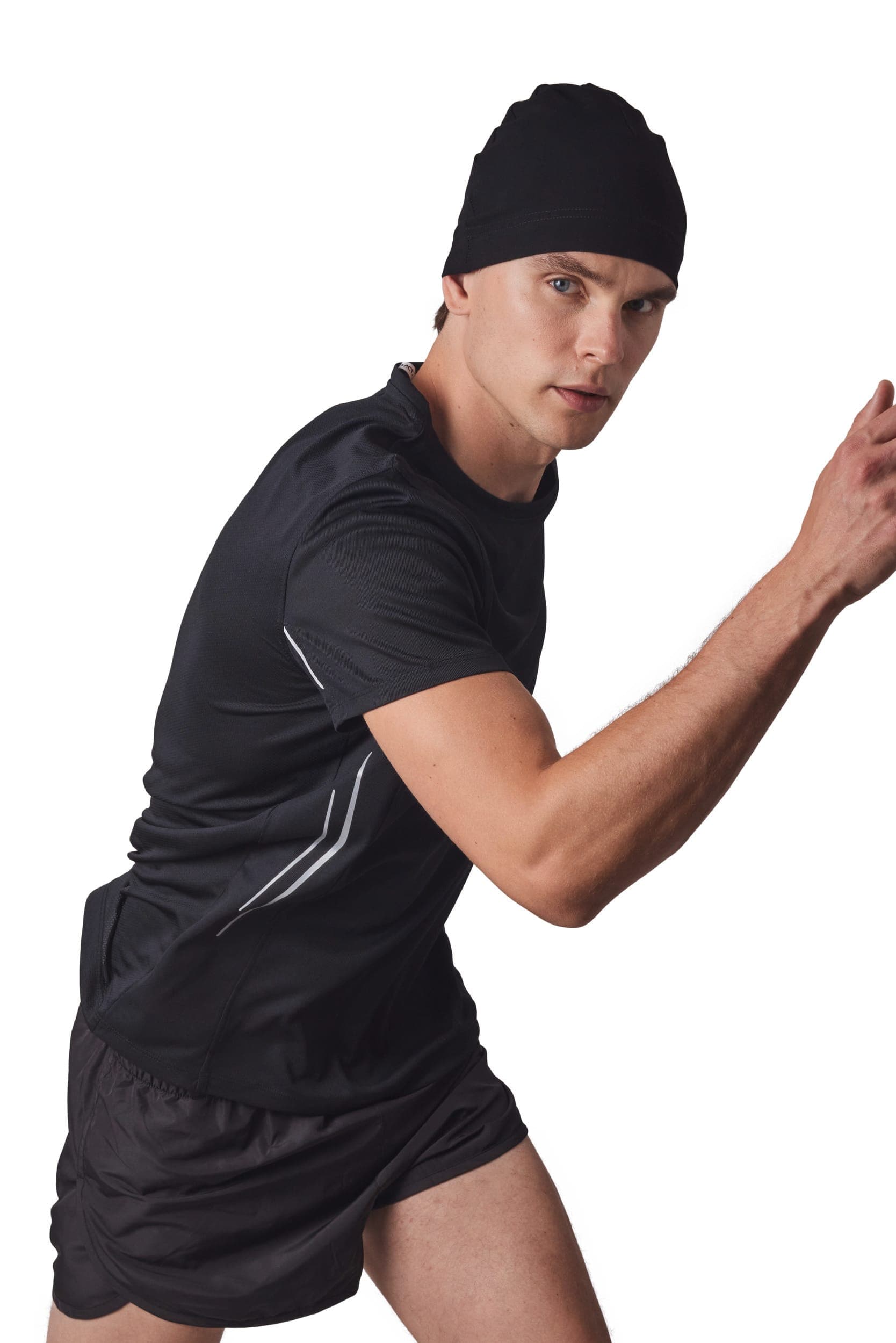Bonnet sport ajusté en situation