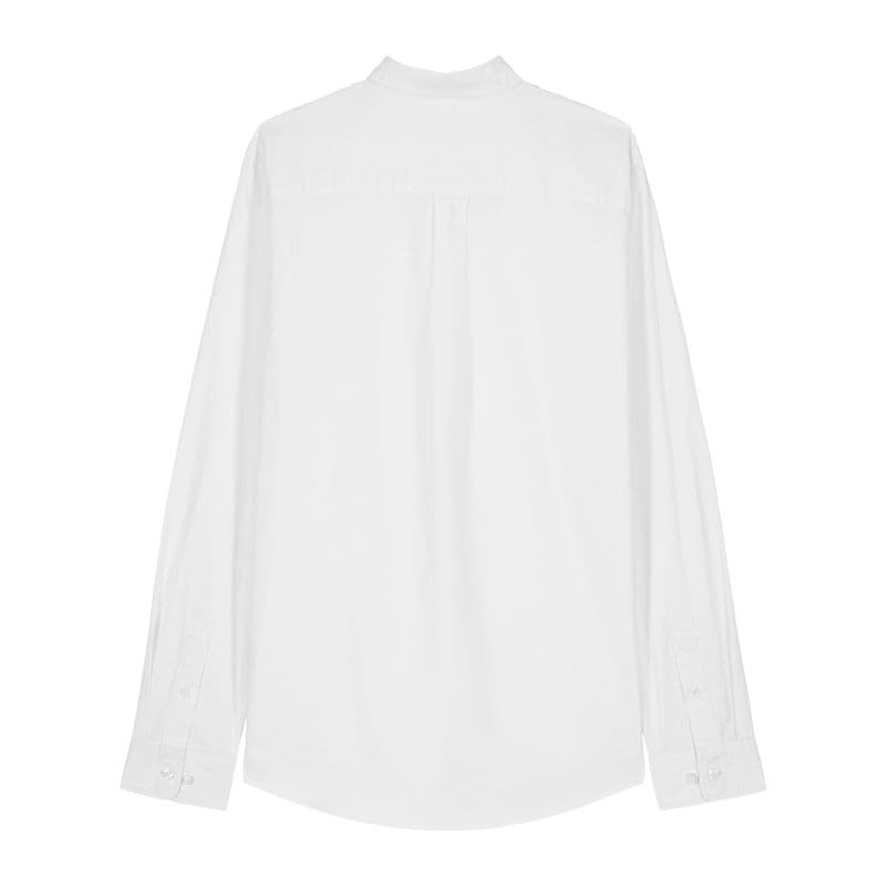 Stella Styler women's relaxed poplin shirt coloris Blanc