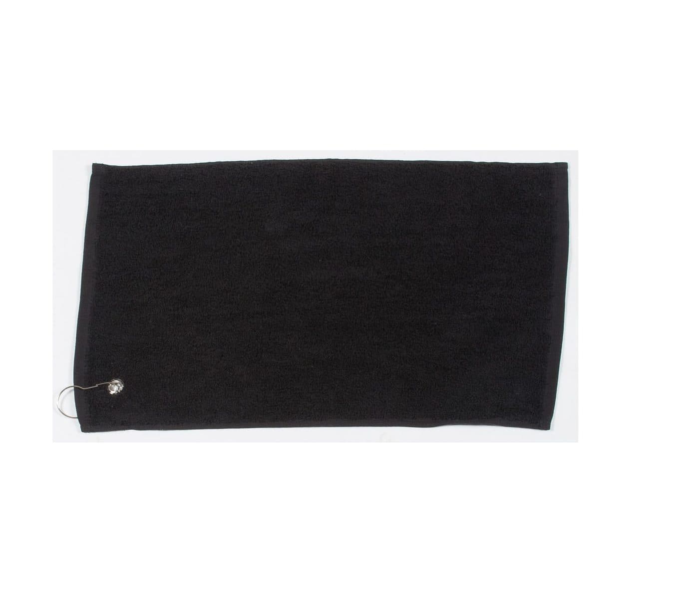 LUXURY GOLF TOWEL coloris Noir