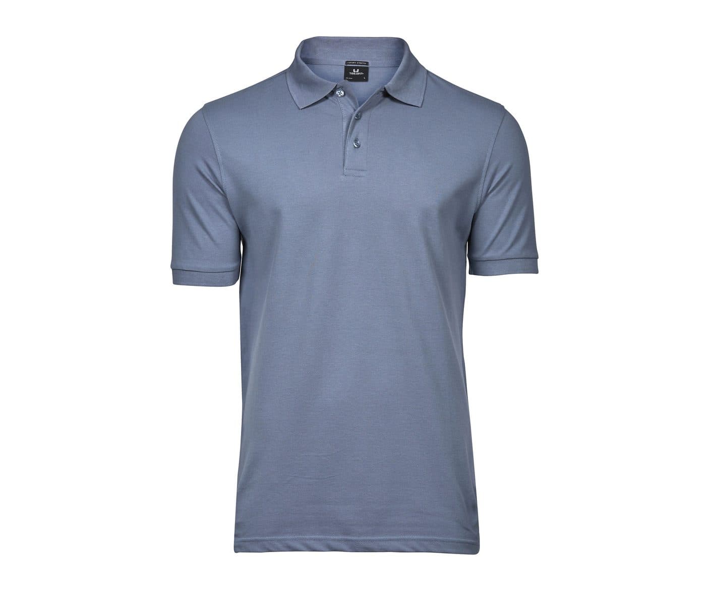 LUXURY STRETCH POLO coloris Pierre silex