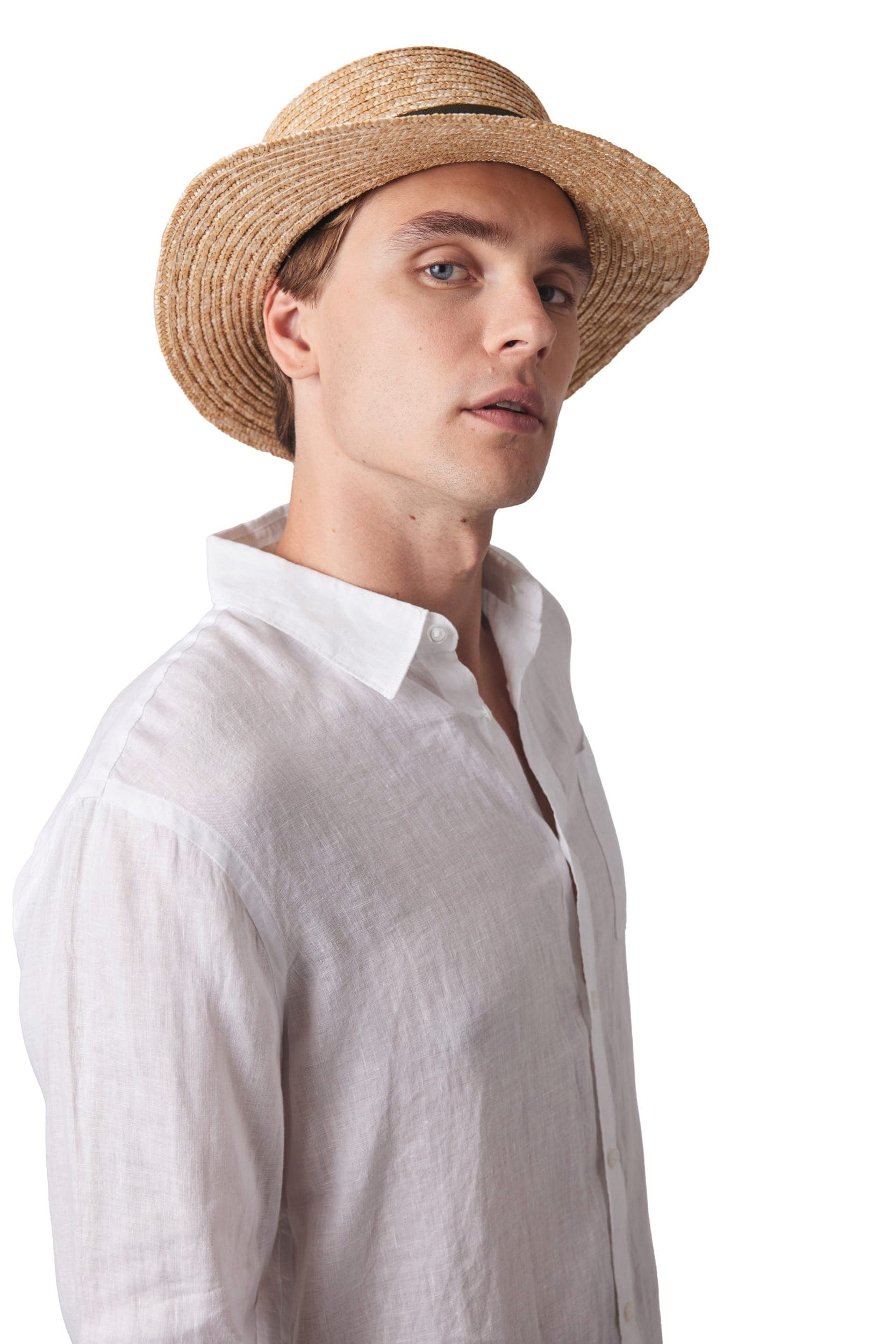 Chapeau Canotier en situation