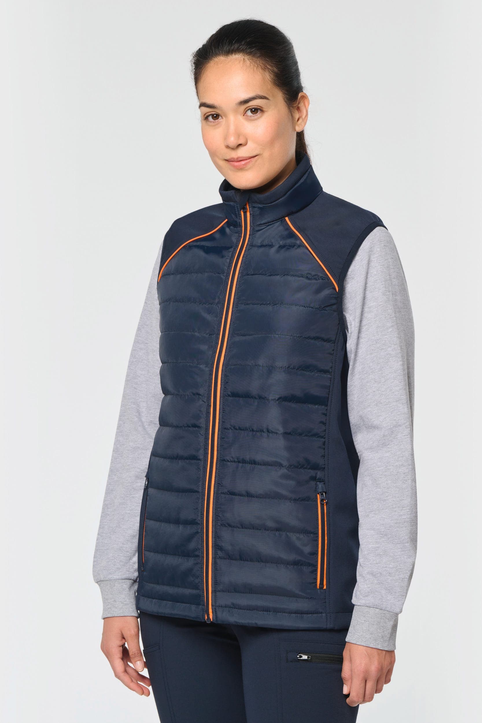 Bodywarmer Day To Day bi-matière unisexe en situation