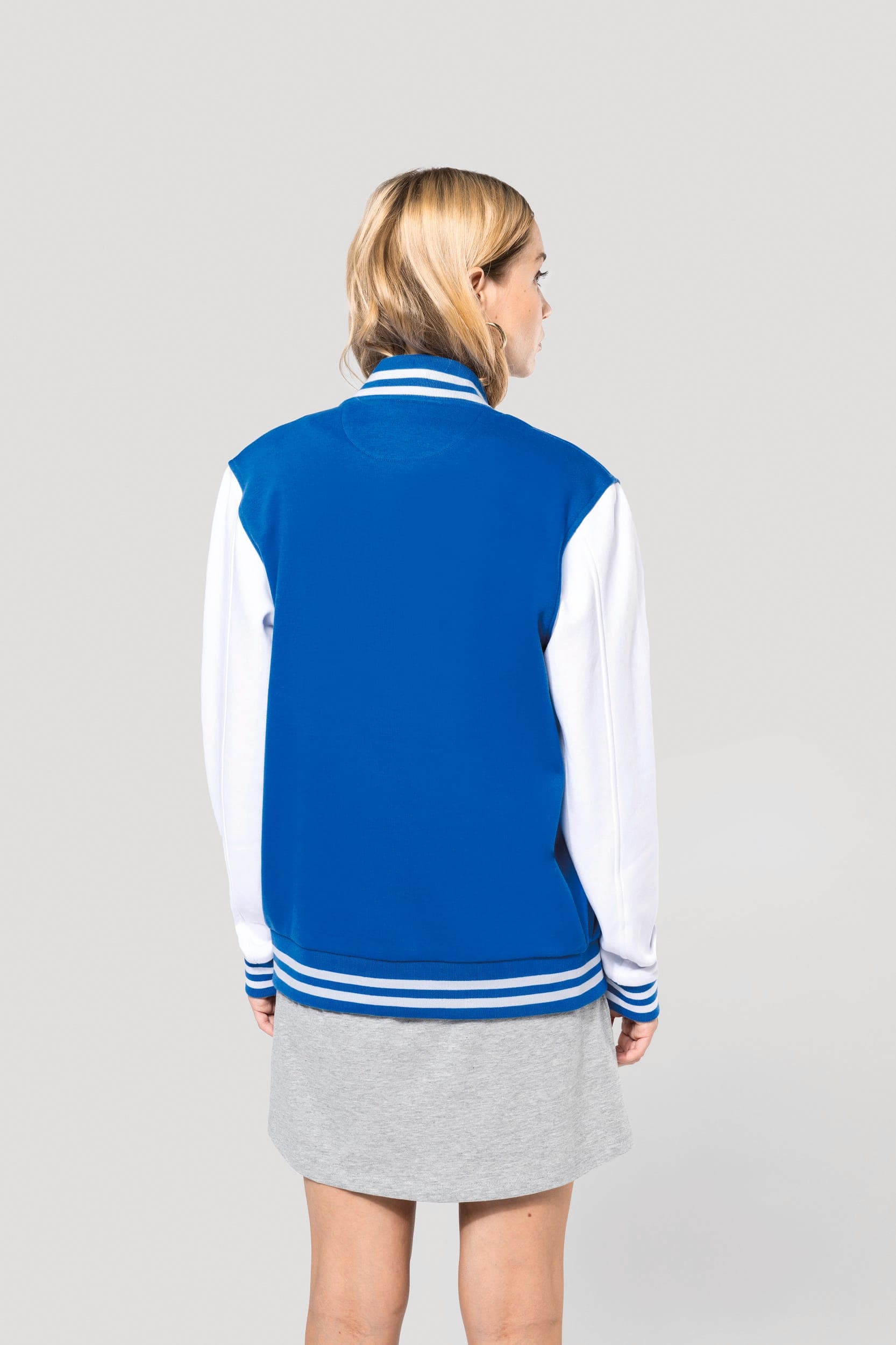 Blouson molleton teddy unisexe en situation