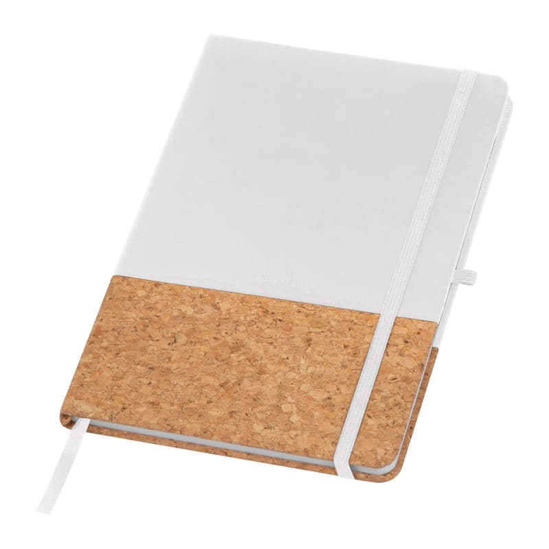 Cahier A5 "Nantes" coloris Blanc
