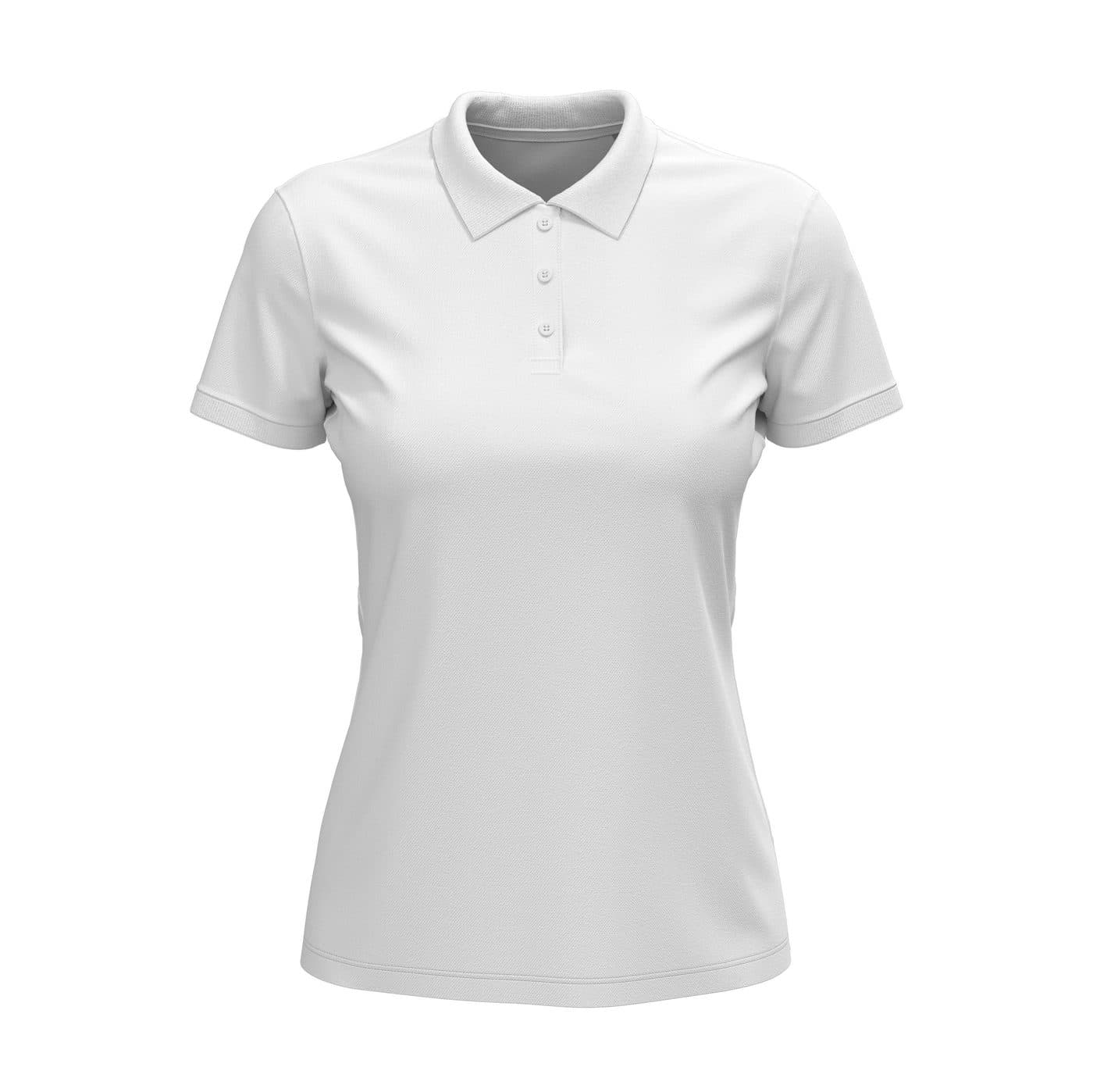 LUX POLO WOMEN coloris Blanc