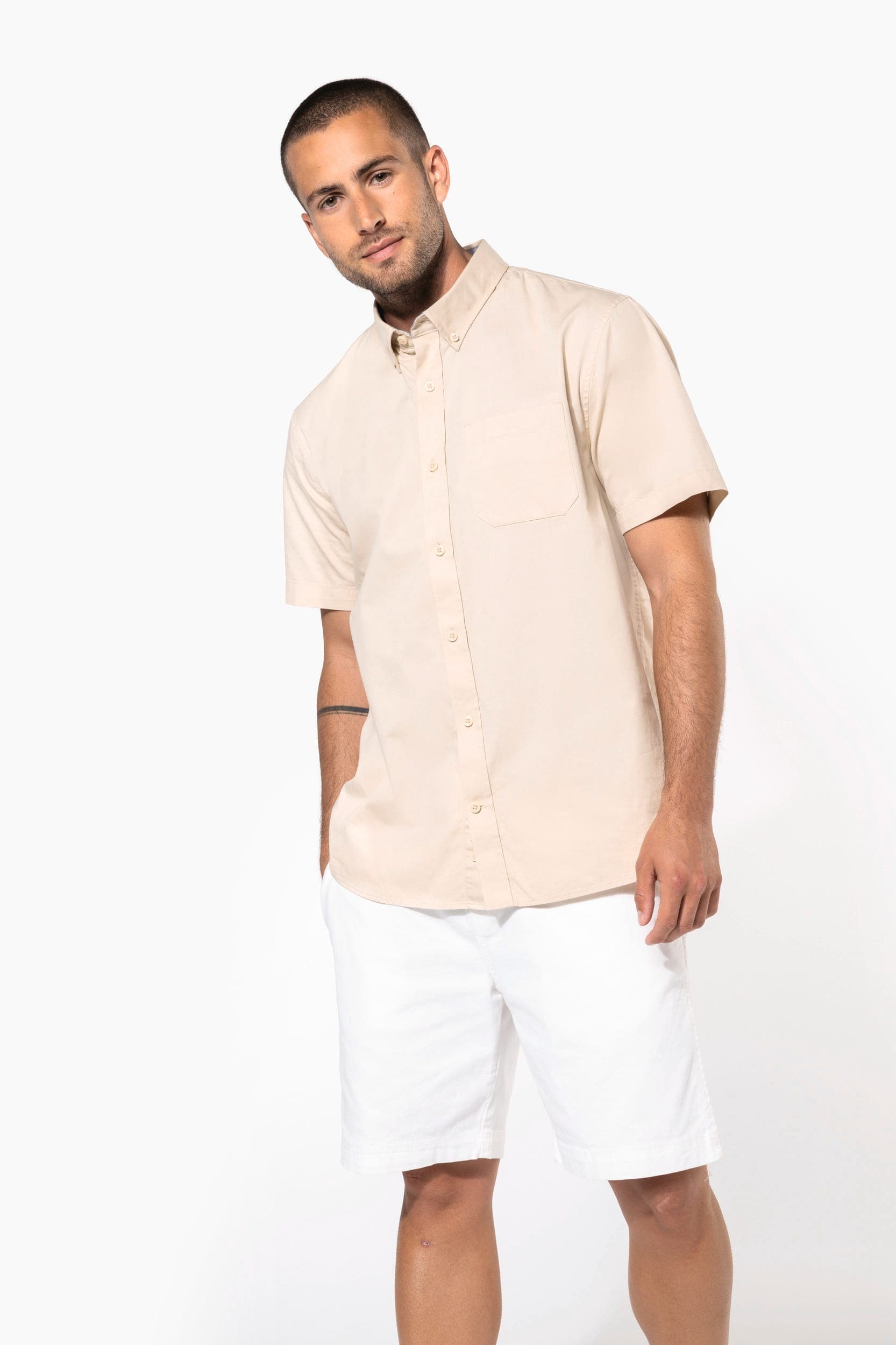 Chemise coton manches courtes Ariana III homme
