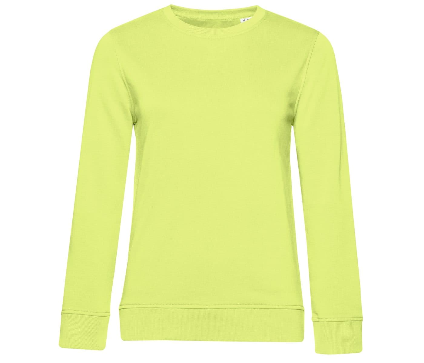 INSPIRE CREW NECK /WOMEN coloris Vert citron