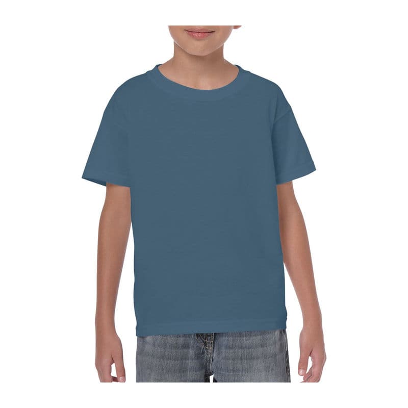 HEAVY COTTON YOUTH T-SHIRT coloris Bleu indigo