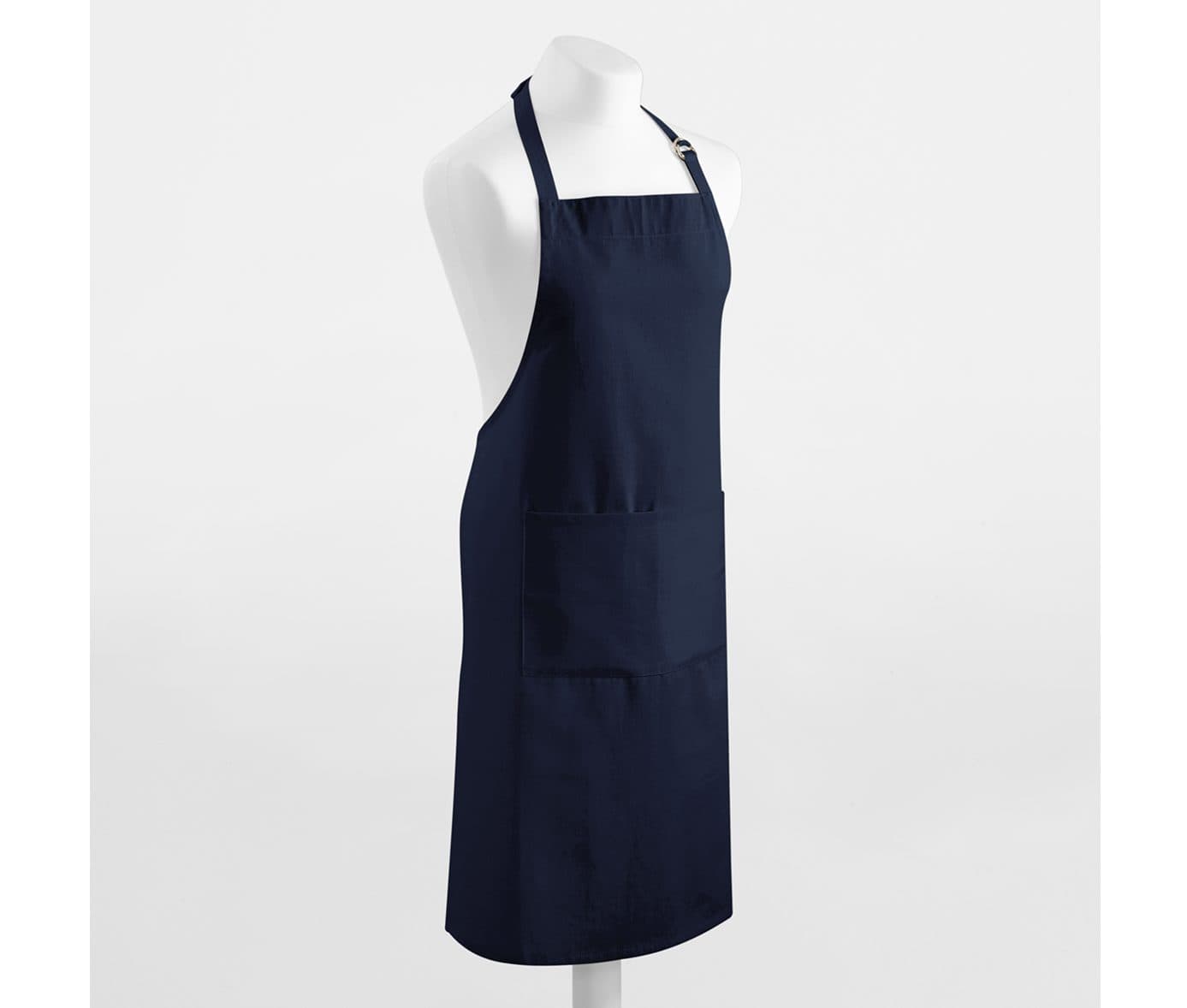 FAIRTRADE COTTON ADULT CRAFT APRON coloris Bleu marine