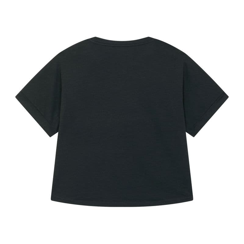 Stella Collider women's rolled sleeve t-shirt coloris Noir