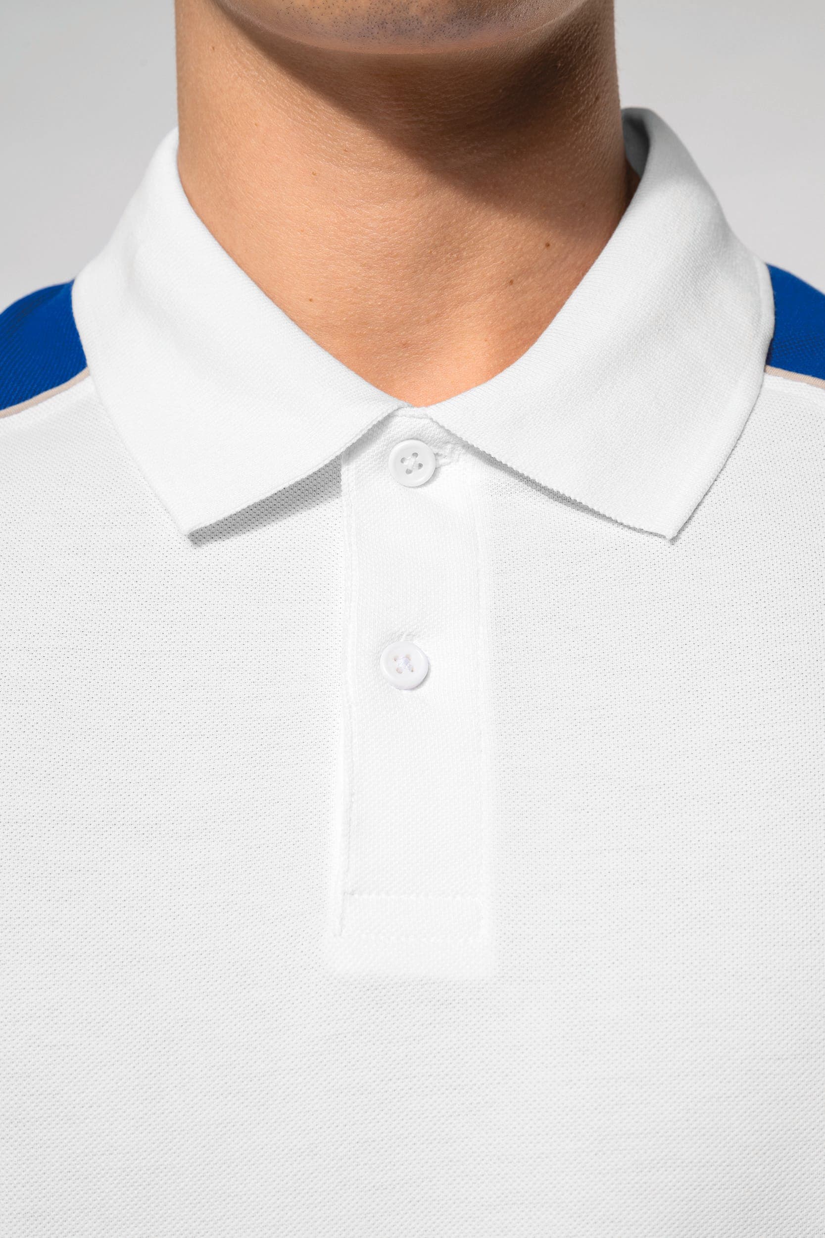 Polo baseball manches courtes en situation