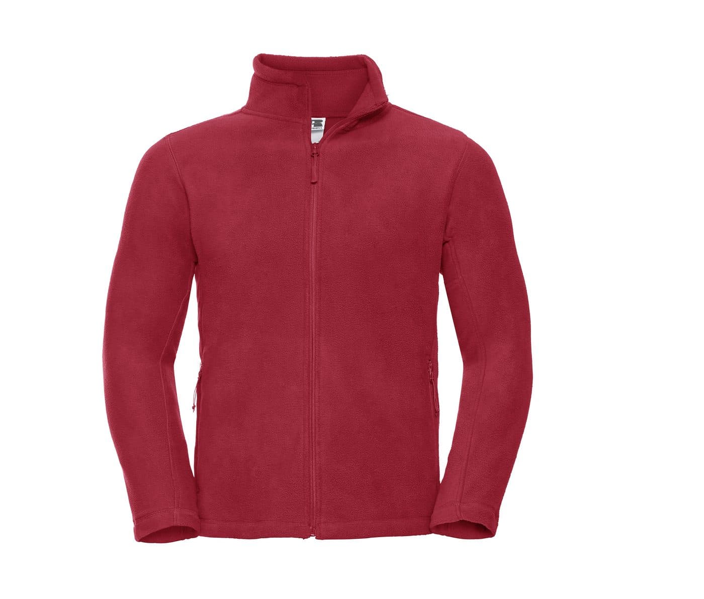 MEN'S FULL ZIP OUTDOOR FLEECE coloris Rouge classique