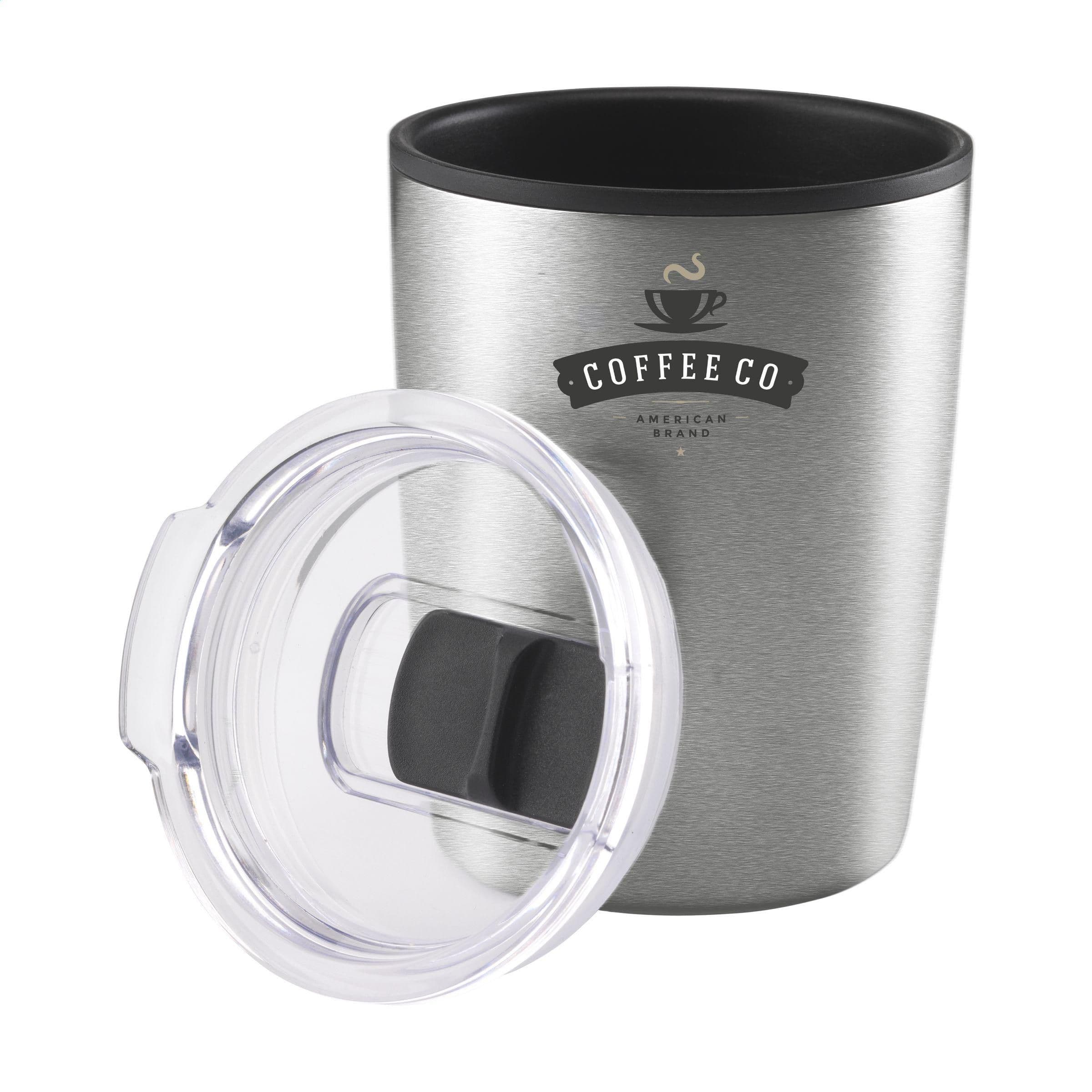 Mug Espresso-to-Go RCS recyclé acier 170 ml en situation