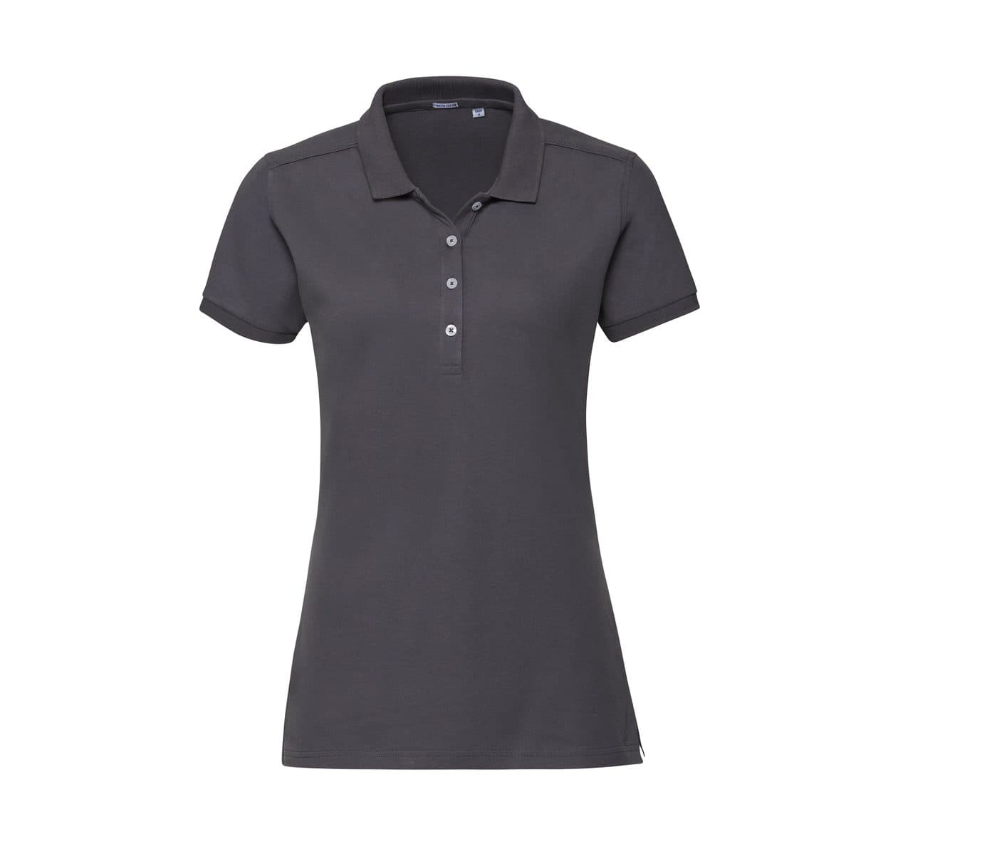 LADIES' FITTED STRETCH POLO coloris Gris convoi