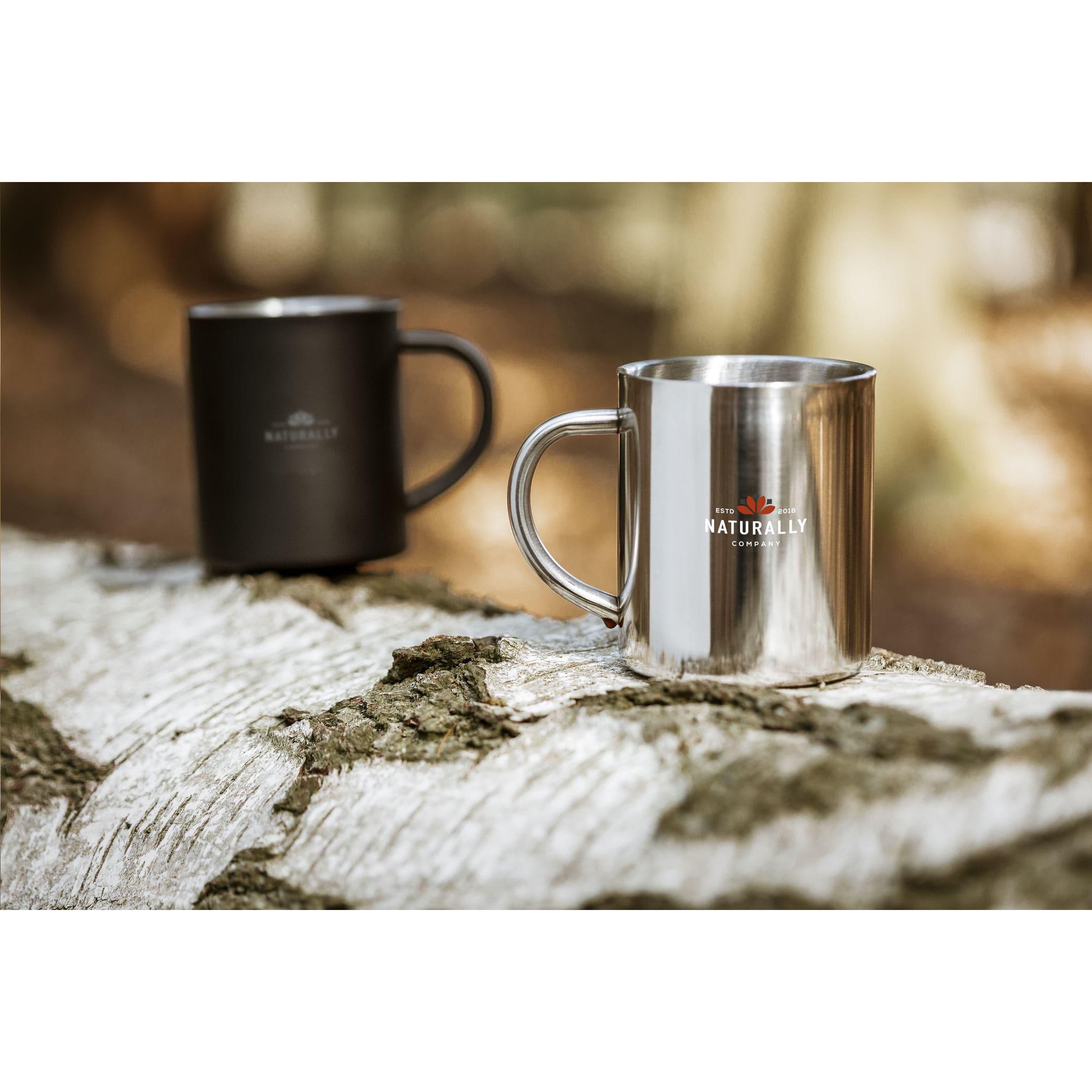 Mug IsoMug acier recyclé RCS 300 ml en situation