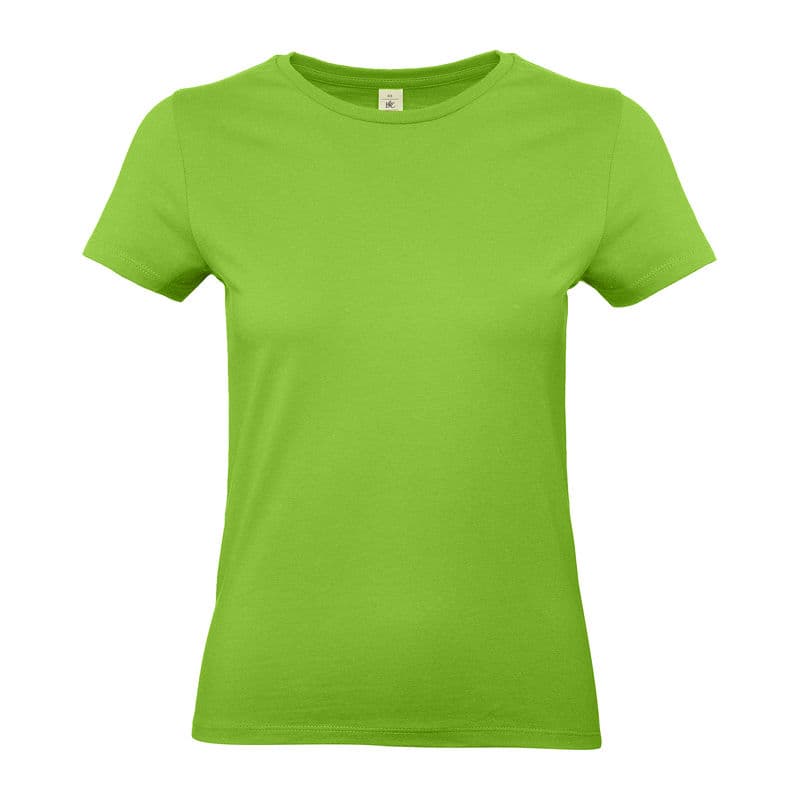 B&C #E190 /WOMEN T-SHIRT coloris Vert orchidée