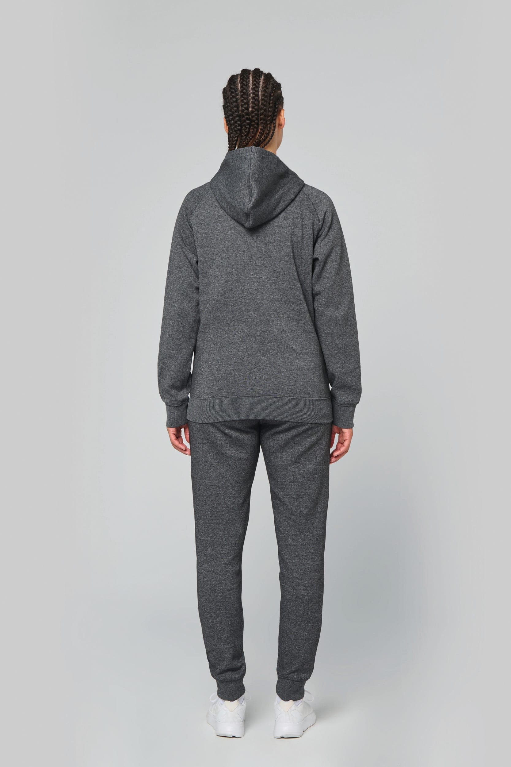 Veste zippée à capuche unisexe en situation