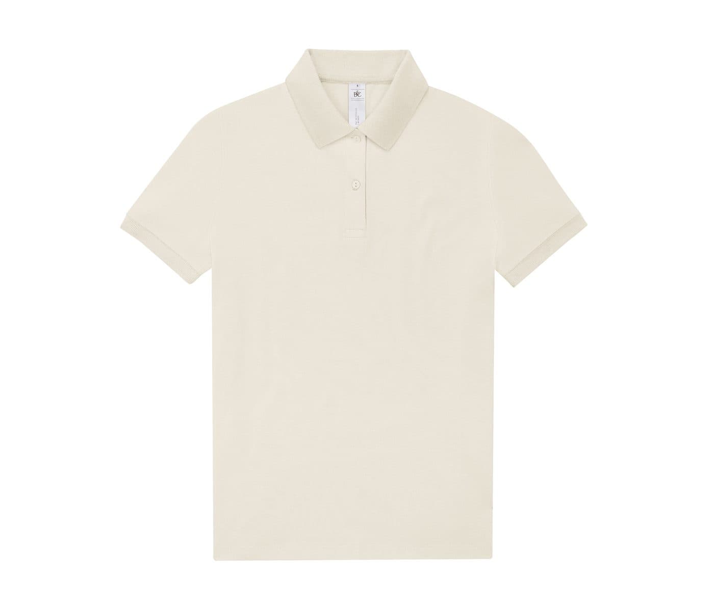 B&C MY POLO 210 /WOMEN coloris Blanc cassé
