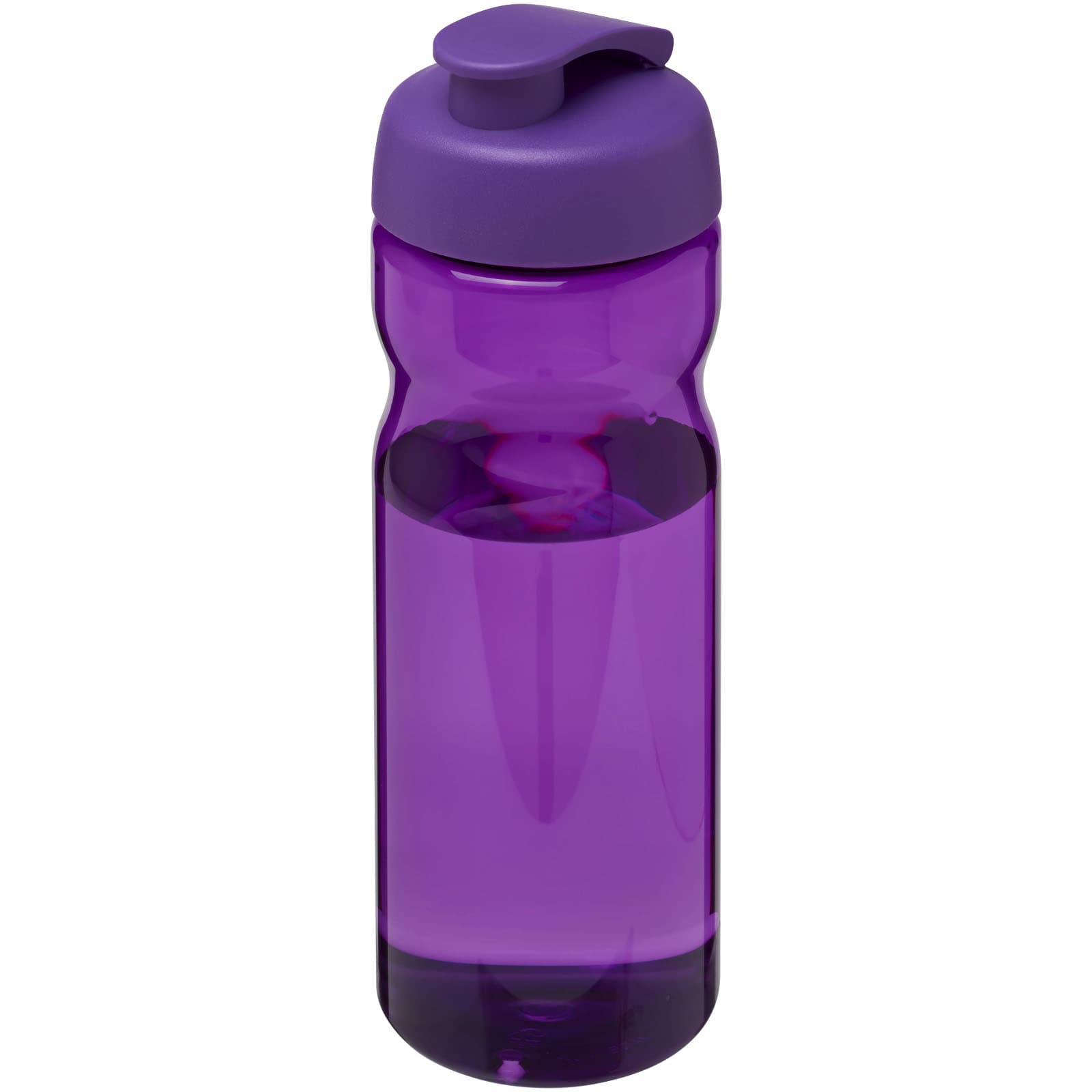 Bouteille de sport H2O Active® Base 650ml avec couvercle à clapet coloris Violet