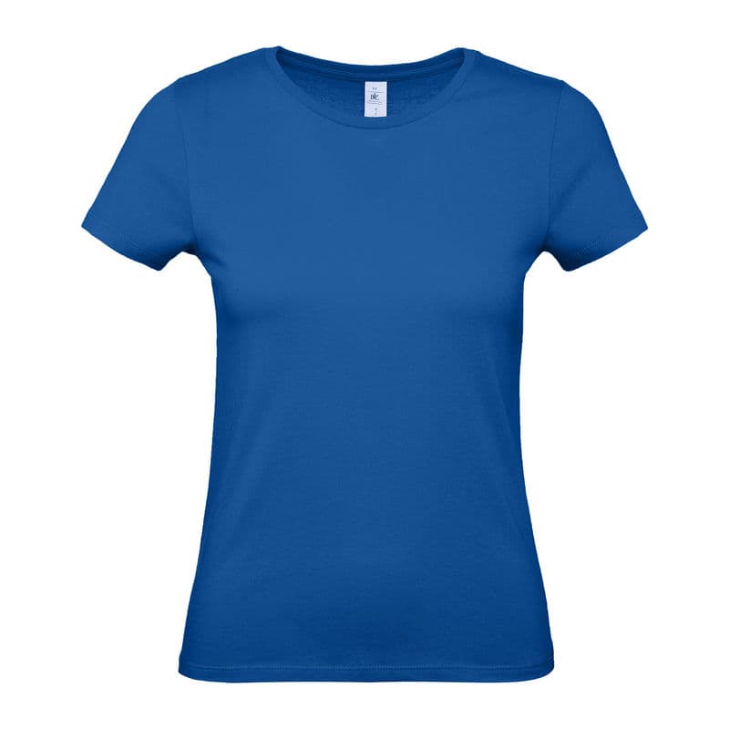 B&C #E150 WOMEN T-SHIRT coloris Bleu roi