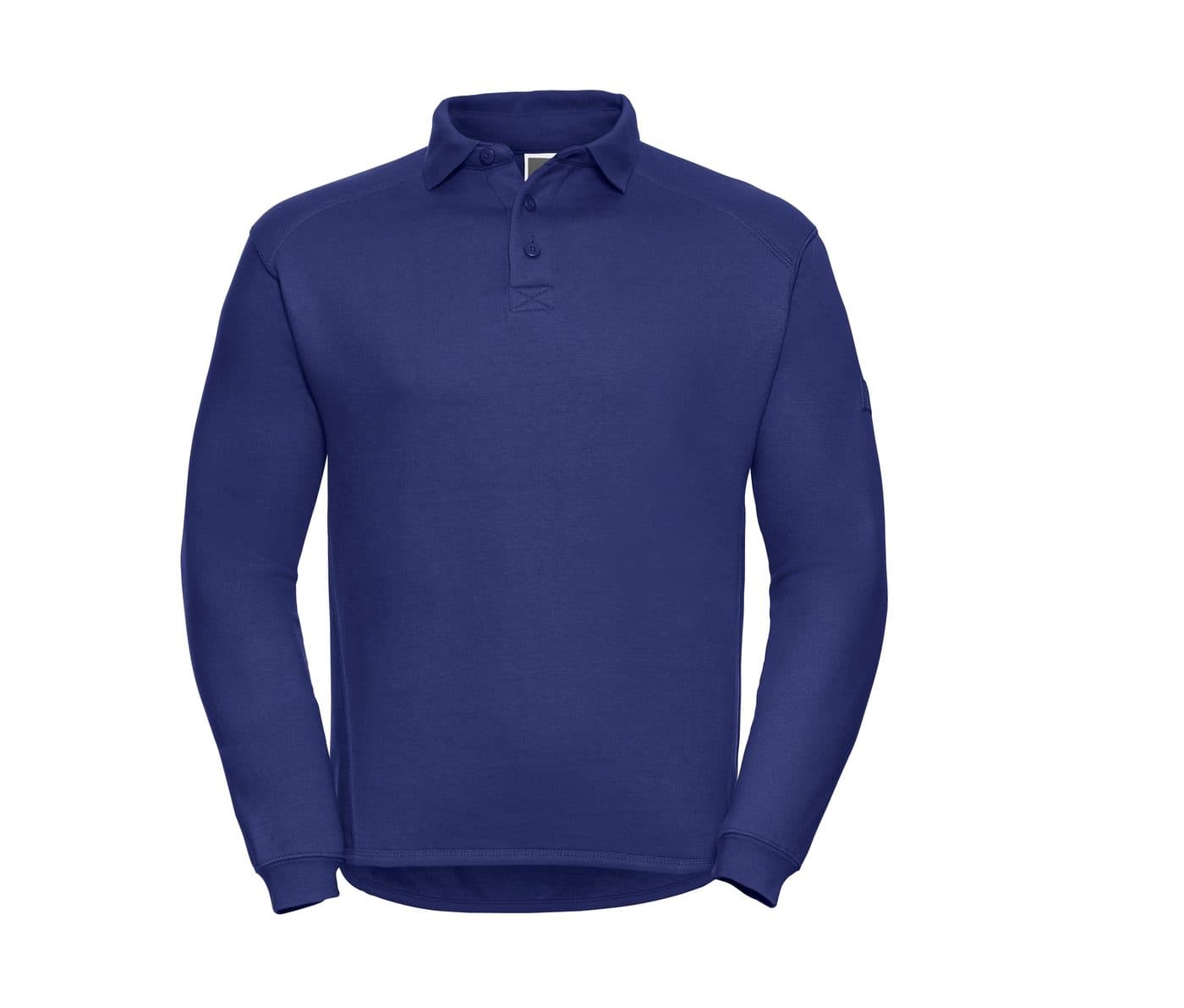 HEAVY DUTY WORKWEAR COLLAR SWEATSHIRT coloris Bleu roi vif
