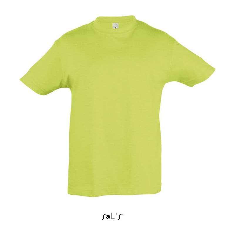 SOL'S REGENT KIDS - ROUND NECK T-SHIRT coloris Vert pomme