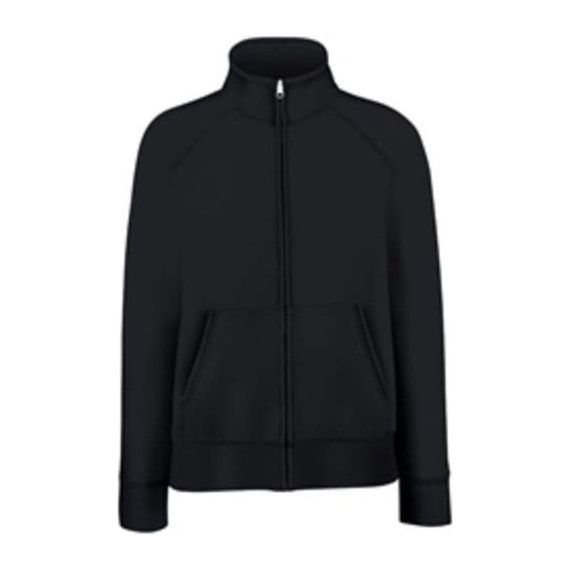 LADIES PREMIUM SWEAT JACKET coloris Noir