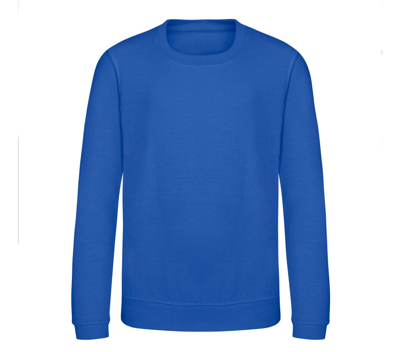 KIDS AWDIS SWEAT coloris Bleu roi vif