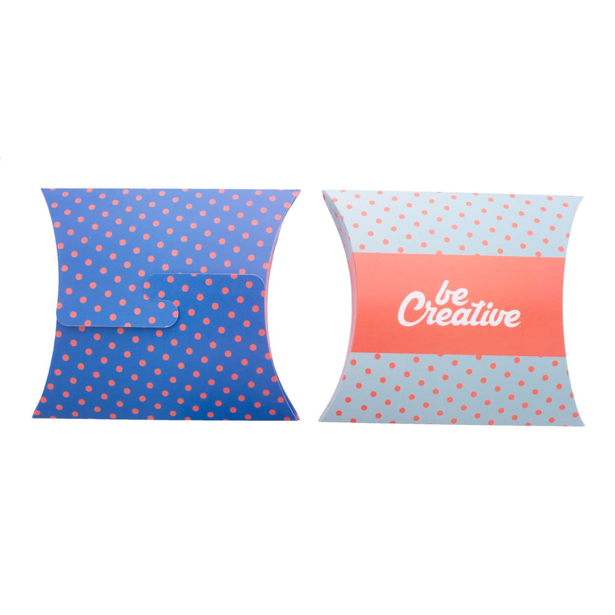 Boîte en forme de coussin