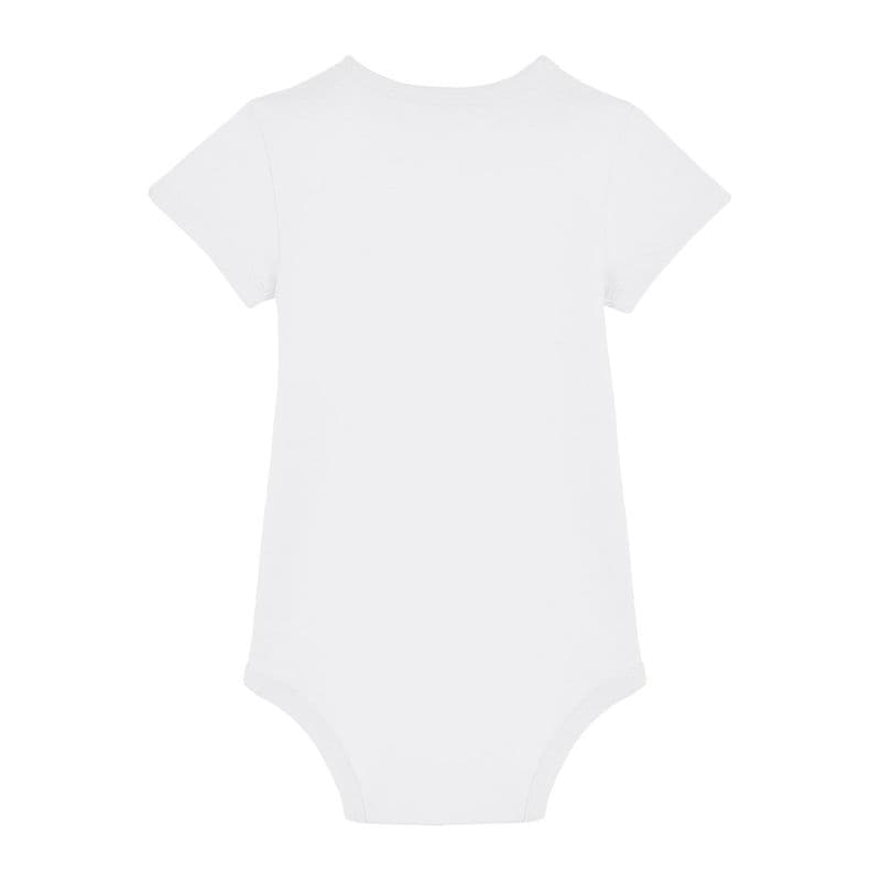 The babies' body short sleeves coloris Blanc