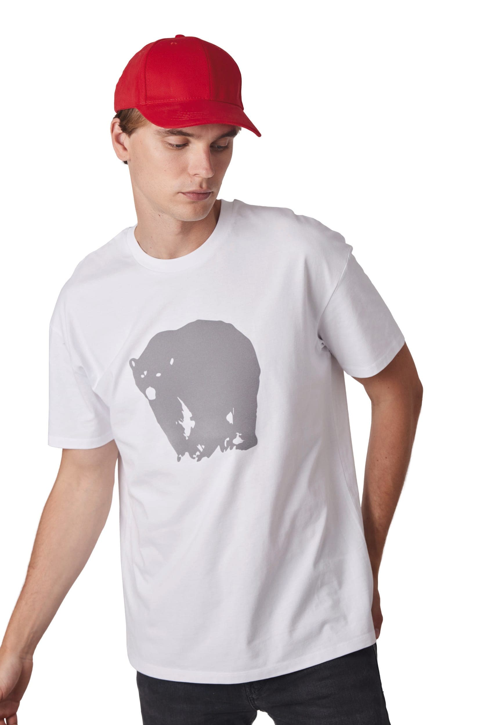 Casquette 6 panneaux en situation