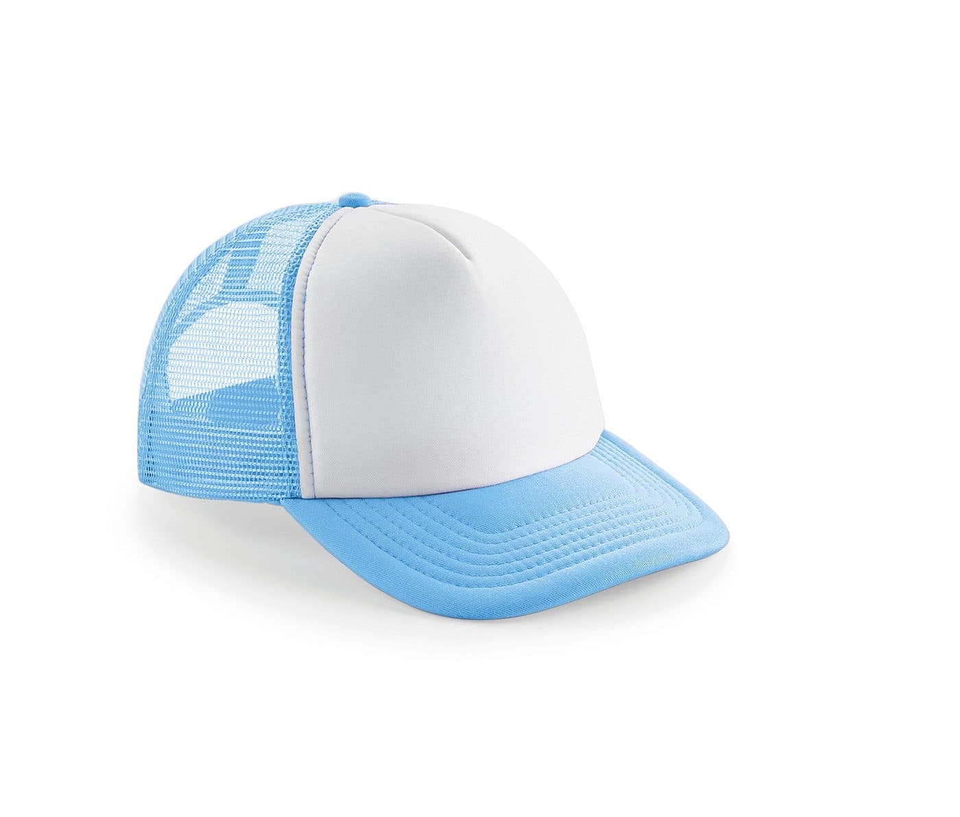 JUNIOR VINTAGE SNAPBACK TRUCKER coloris Bleu ciel / Blanc