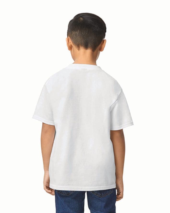 T-shirt enfant softstyle midweight en situation