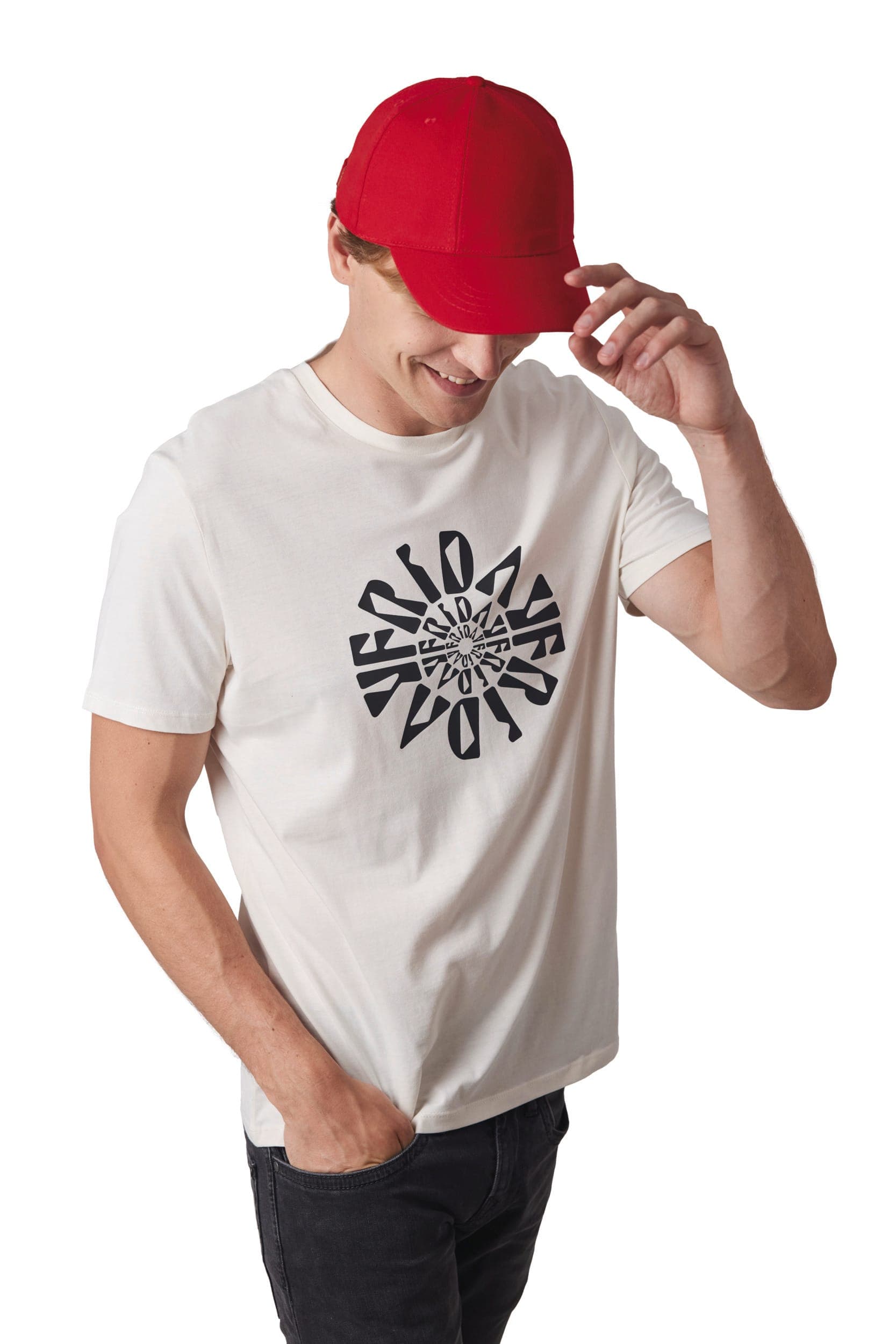 Casquette "Easy printing" - 6 panneaux en situation