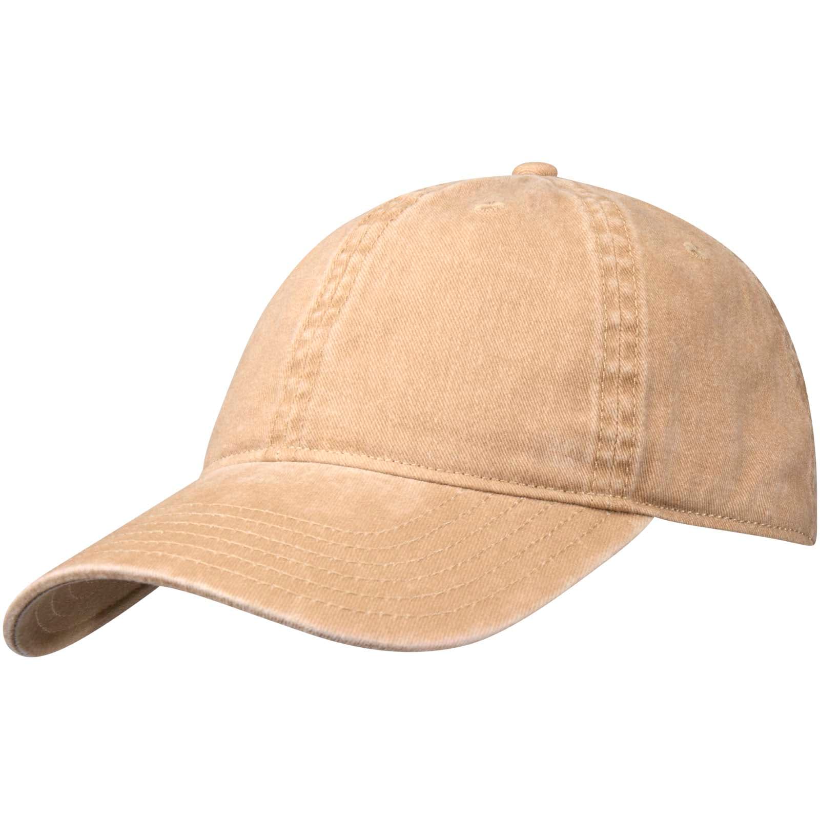 Casquette délavée à 6 panneaux de 270 g/m² Grafton coloris Flocons d’avoine