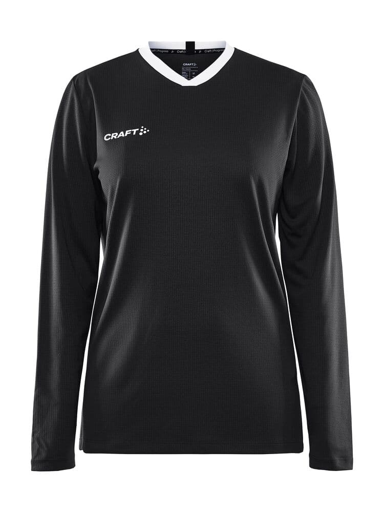 Craft Progress ls basket jersey w coloris Noir