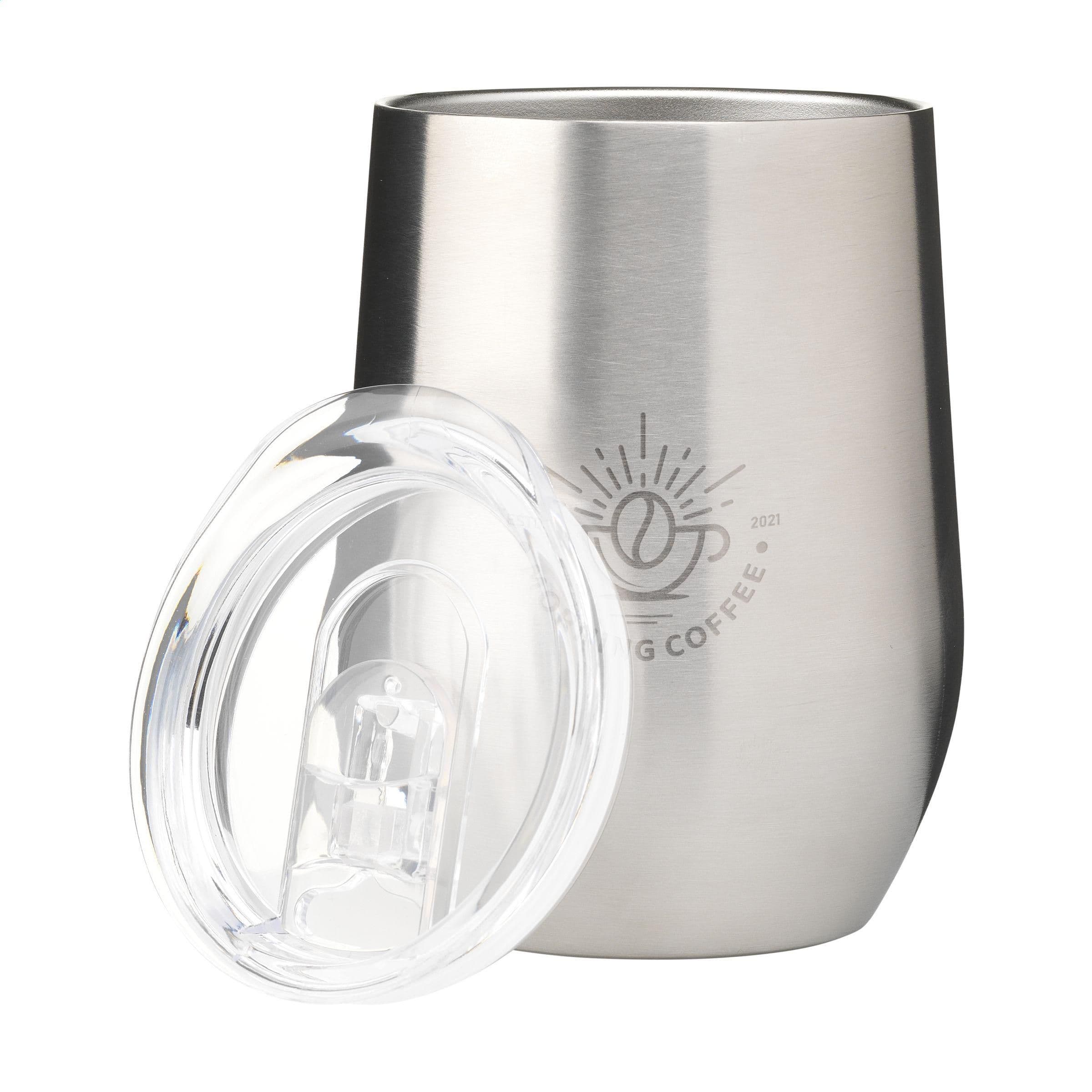 Thermos Huevo acier recyclé RCS 350 ml en situation