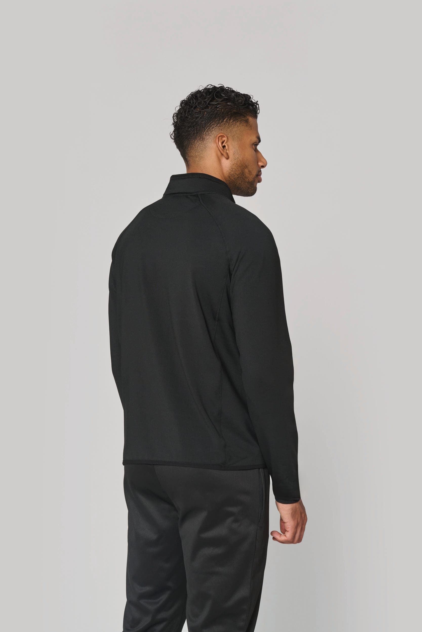 Veste sport bi-matière unisexe en situation
