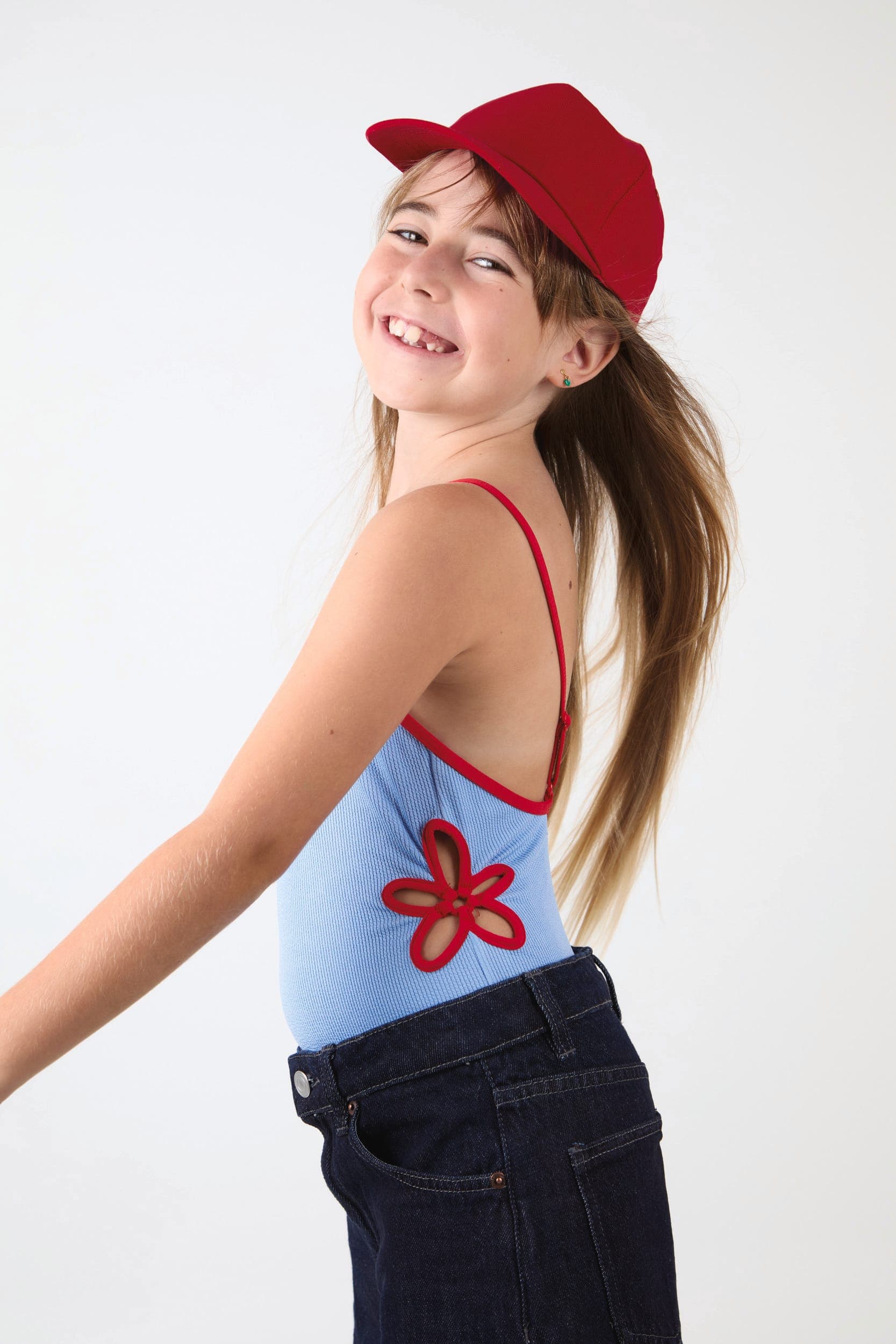 First kids - Casquette enfant 5 panneaux en situation