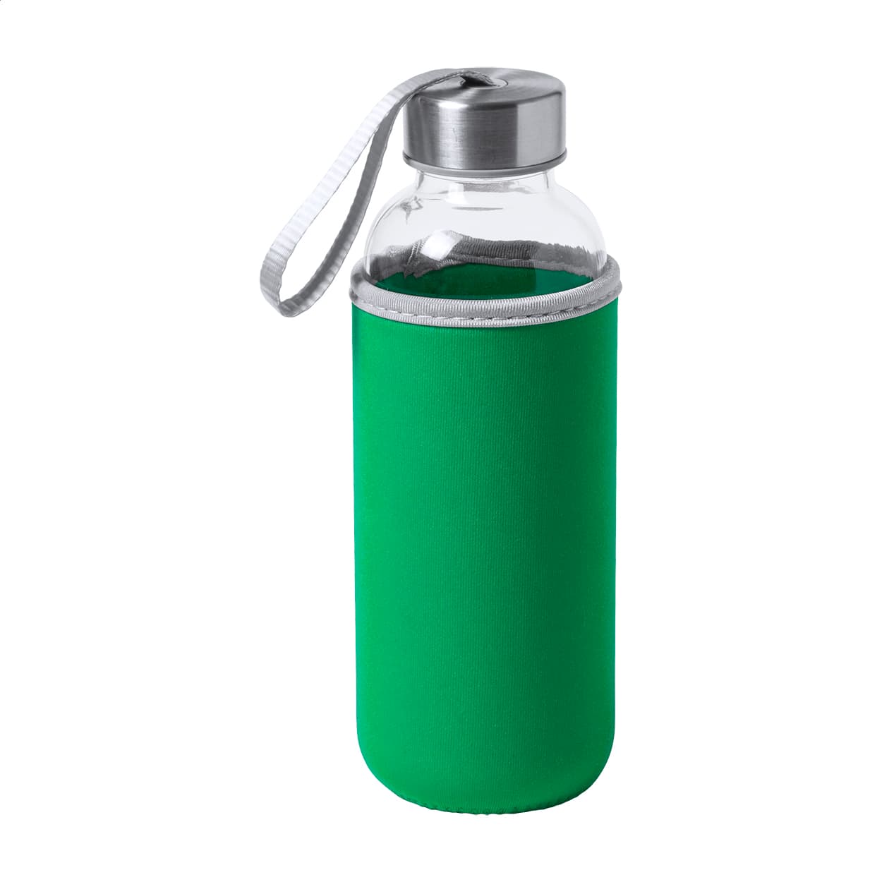 Bouteille en verre coloris Vert