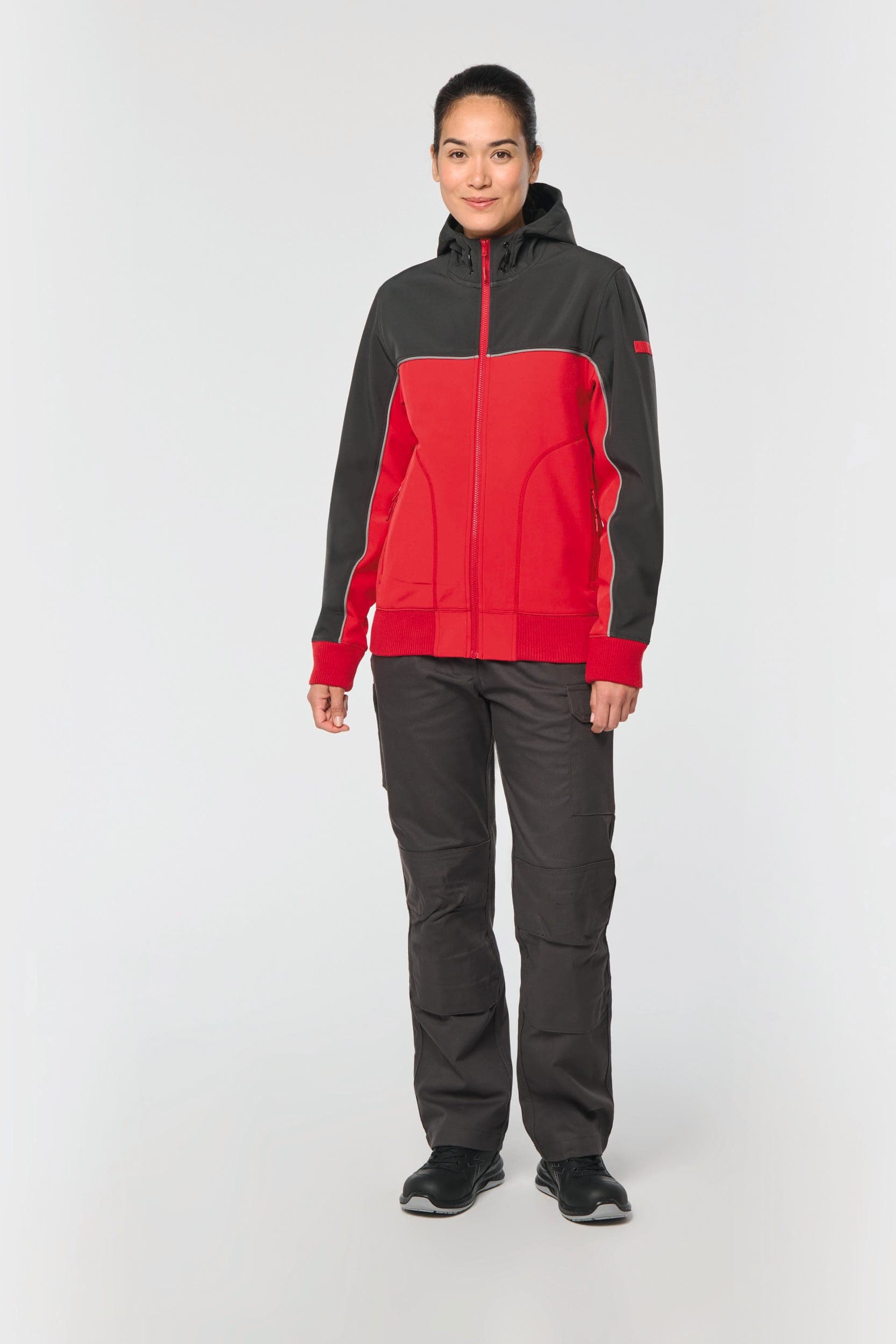 Veste softshell 3 couches BIONIC-FINISH® ECO unisexe en situation