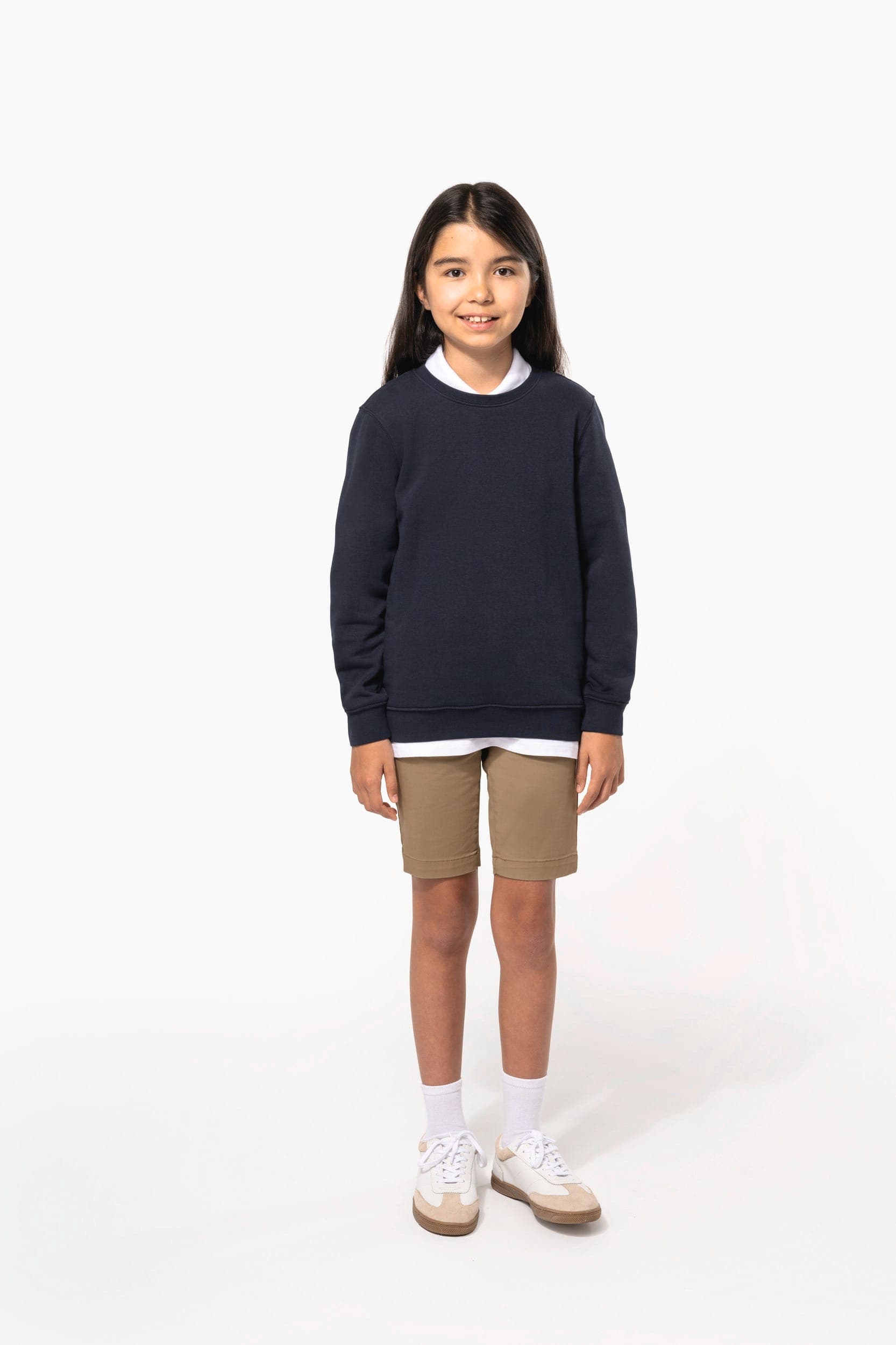 Sweat-shirt col rond enfant en situation