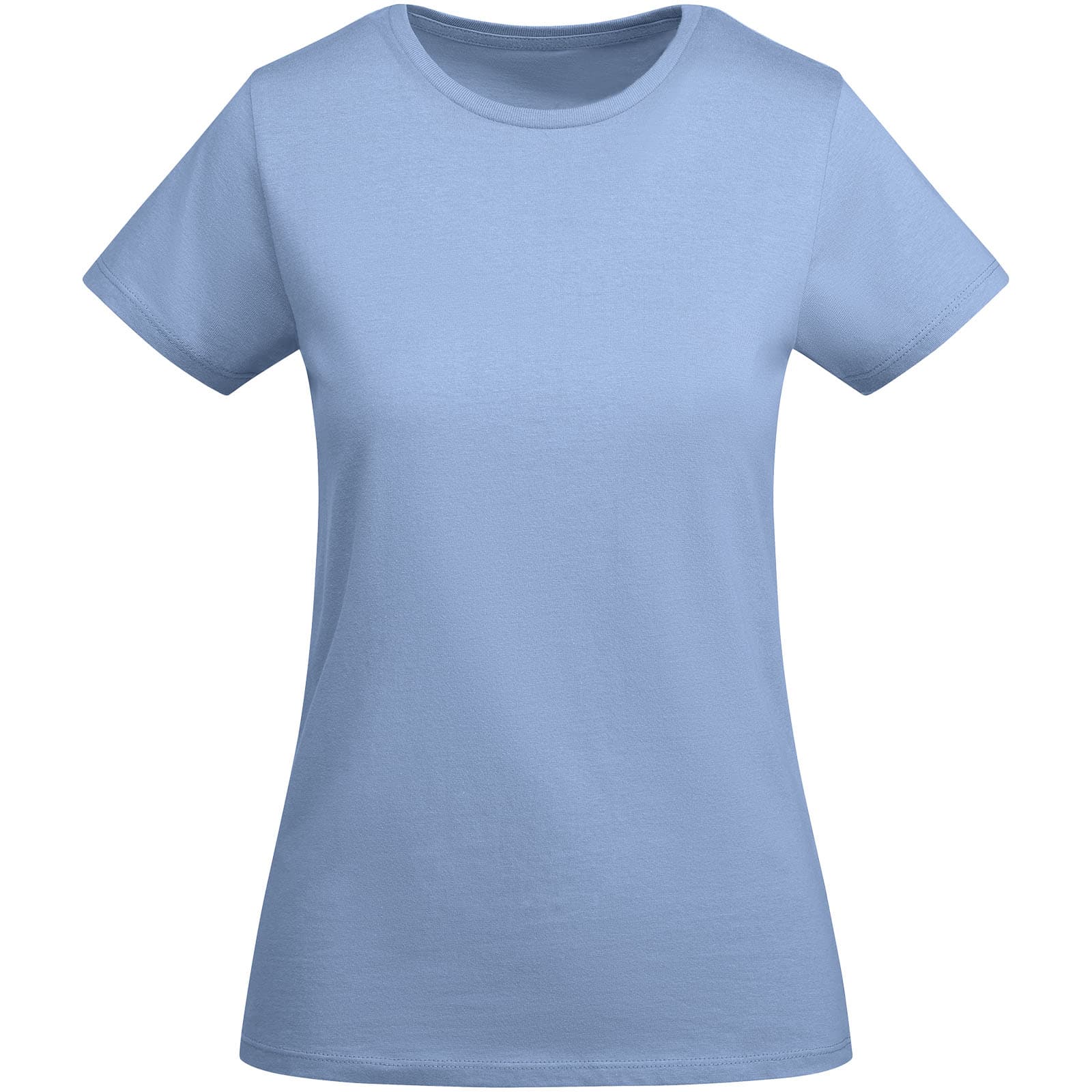 T-shirt de 175 g/m² Breda en coton organique à manches courtes pour femme coloris Bleu ciel