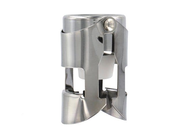BOUCHON BOUTEILLE CHAMPAGNE EN METAL en situation