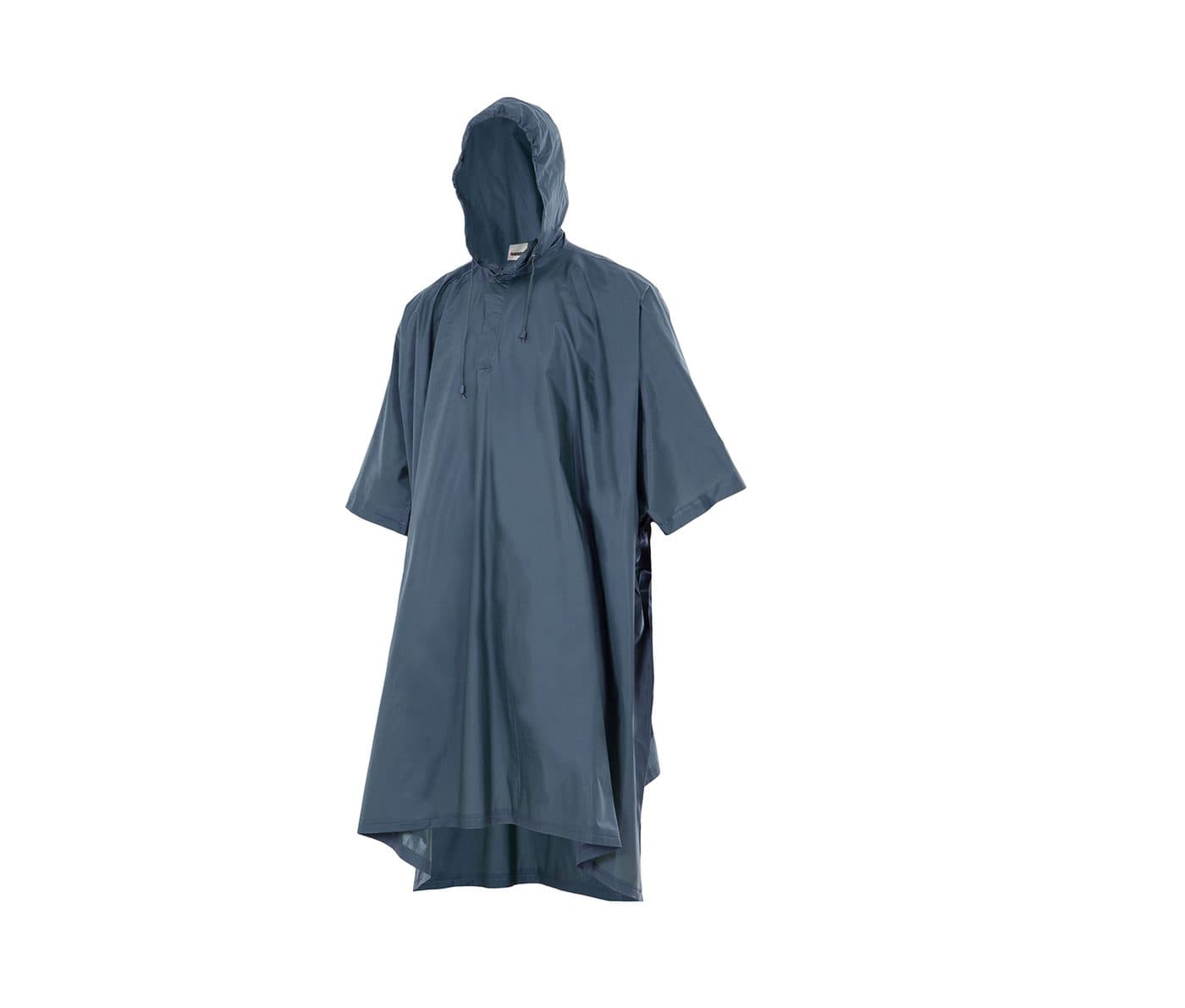 PONCHO DE PLUIE AVEC CAPUCHE coloris Marine