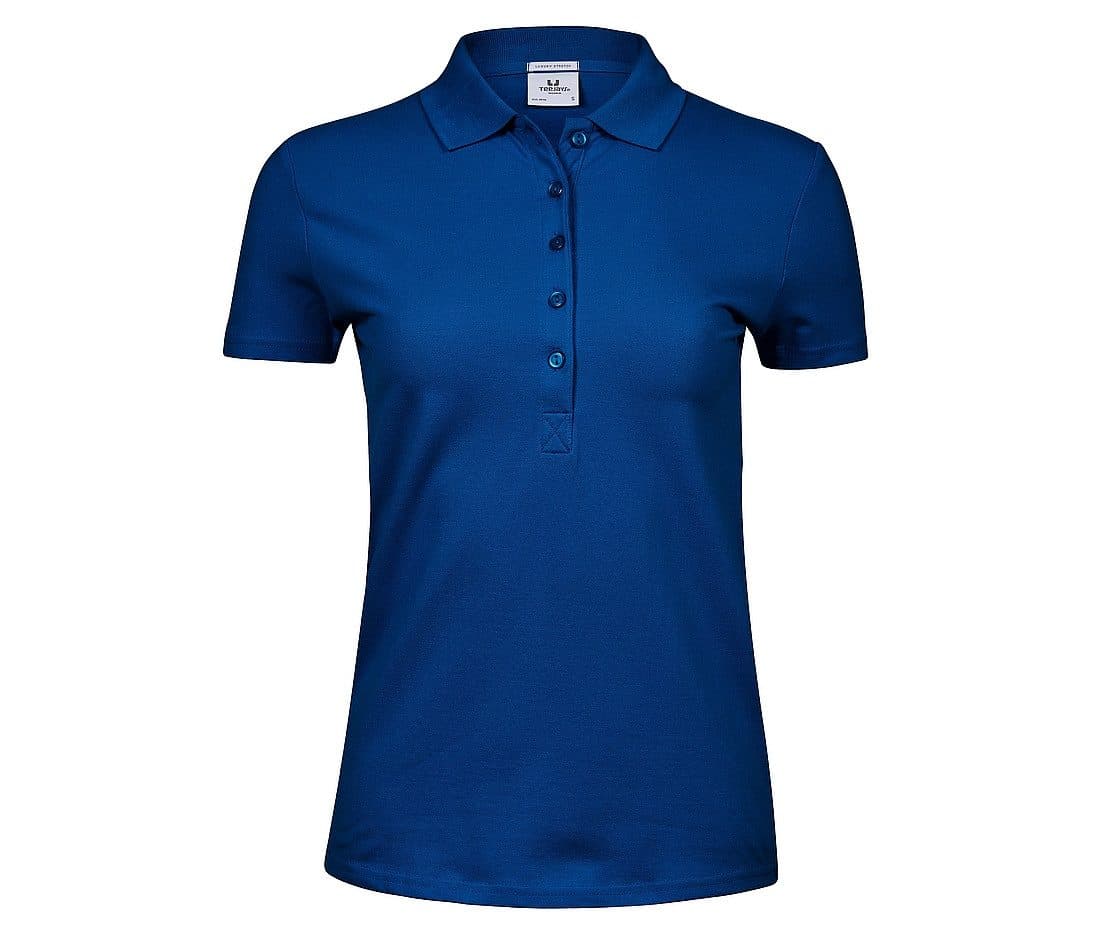 LADIES LUXURY STRETCH POLO coloris Bleu indigo
