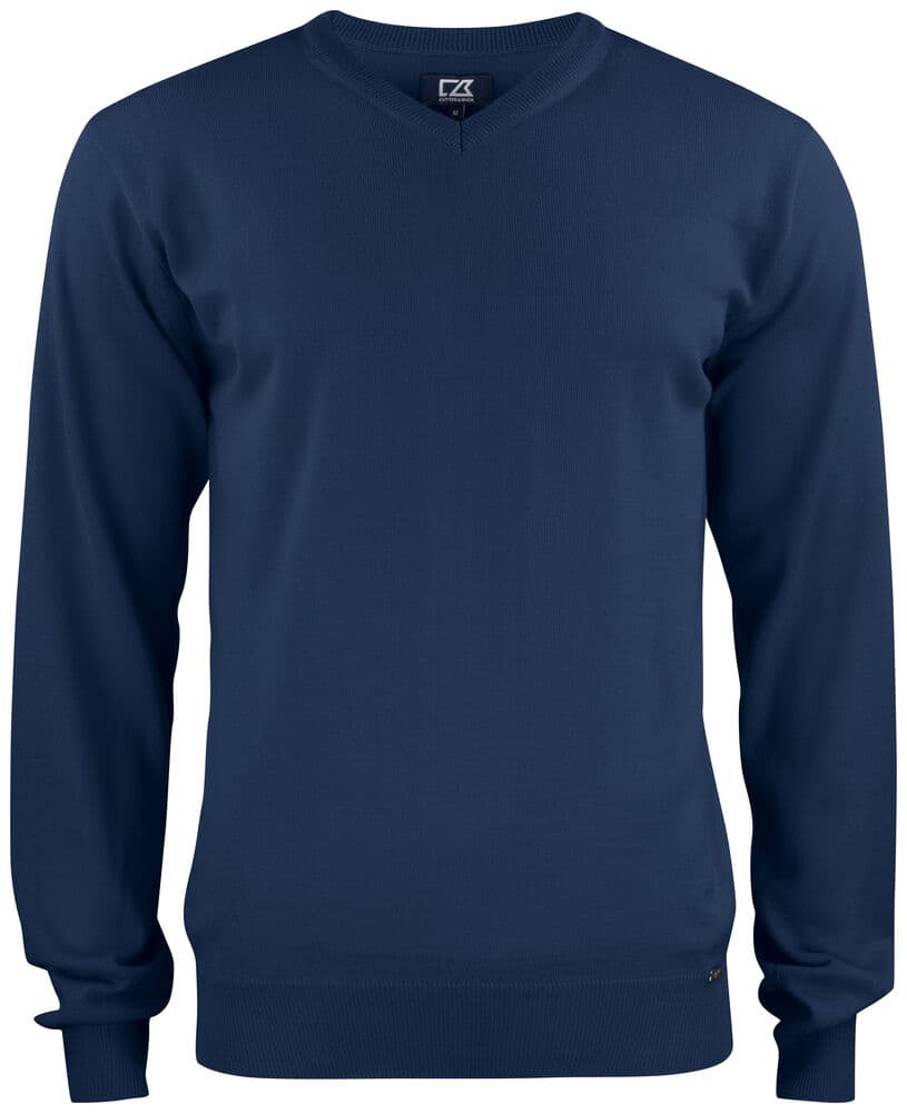 Pull col V Cutter & Buck Everett 2.0 homme