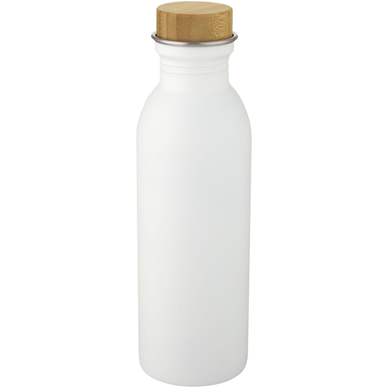 Bouteille de sport Kalix 650 ml en acier inoxydable coloris Blanc