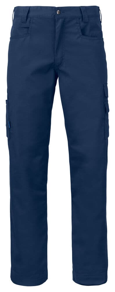 2530 PANTALON SANS POCHES GENOUILLÈRES coloris Marine