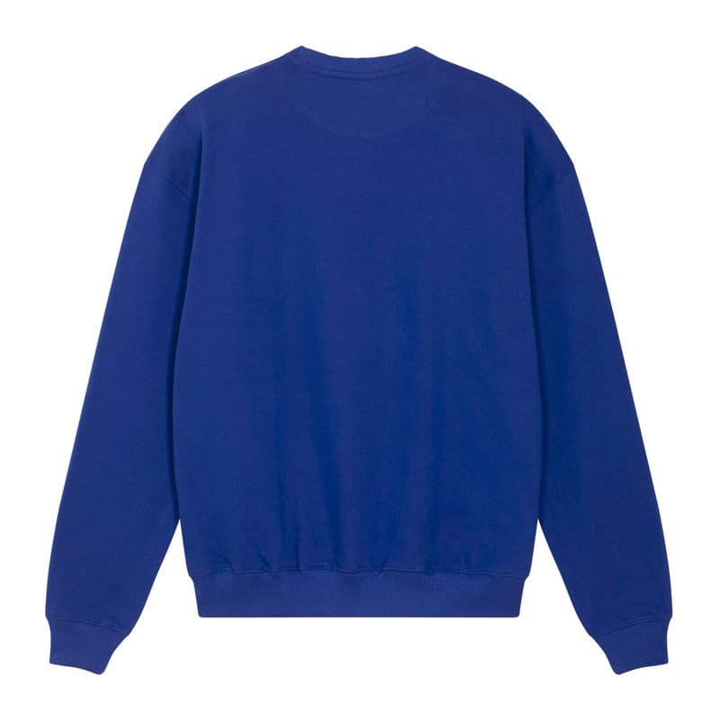 Ledger Dry unisex boxy sweatshirt coloris Bleu Worker